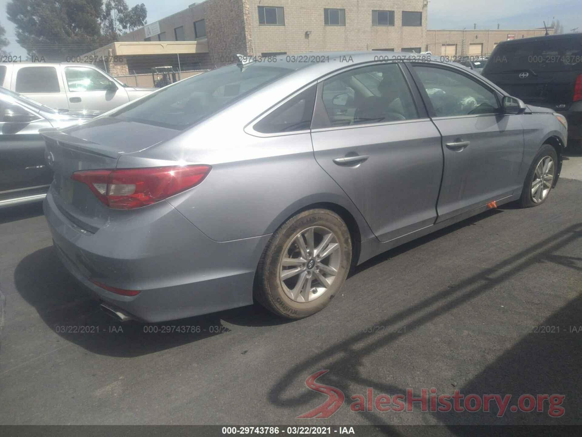 5NPE24AF5HH589684 2017 HYUNDAI SONATA