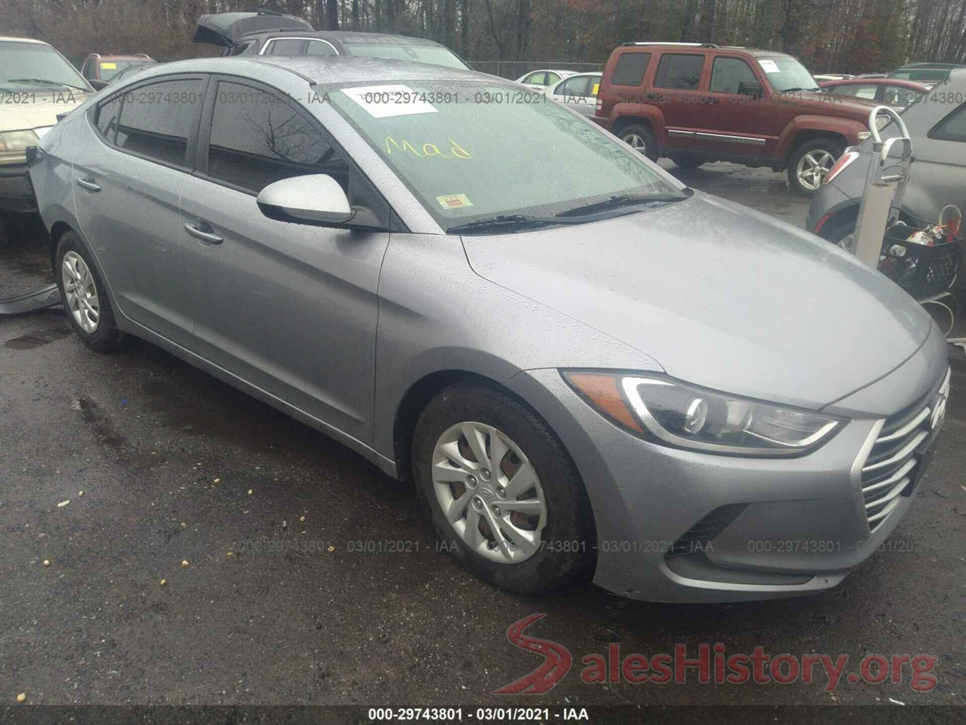 5NPD74LF4HH069633 2017 HYUNDAI ELANTRA