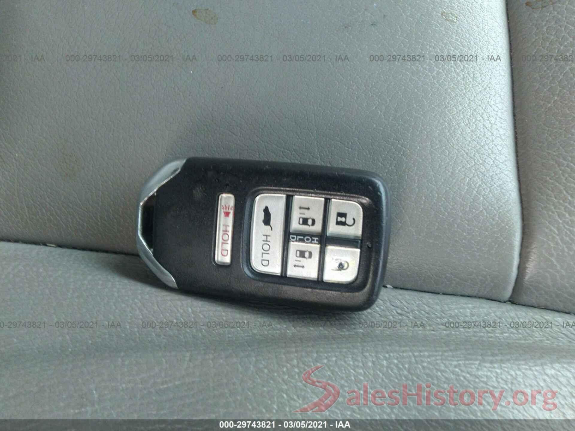 5FNRL5H61GB081316 2016 HONDA ODYSSEY