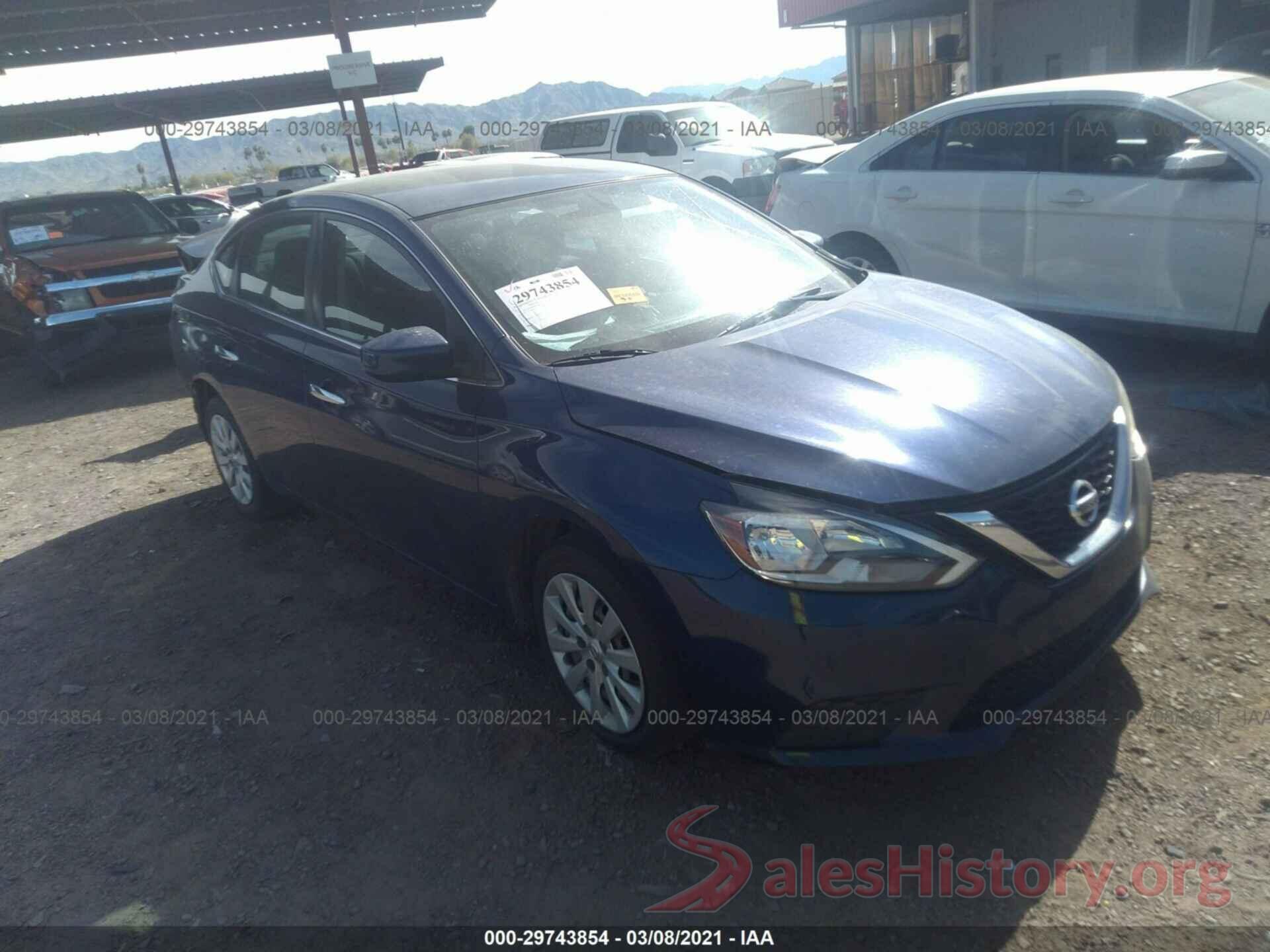 3N1AB7AP4HY210043 2017 NISSAN SENTRA