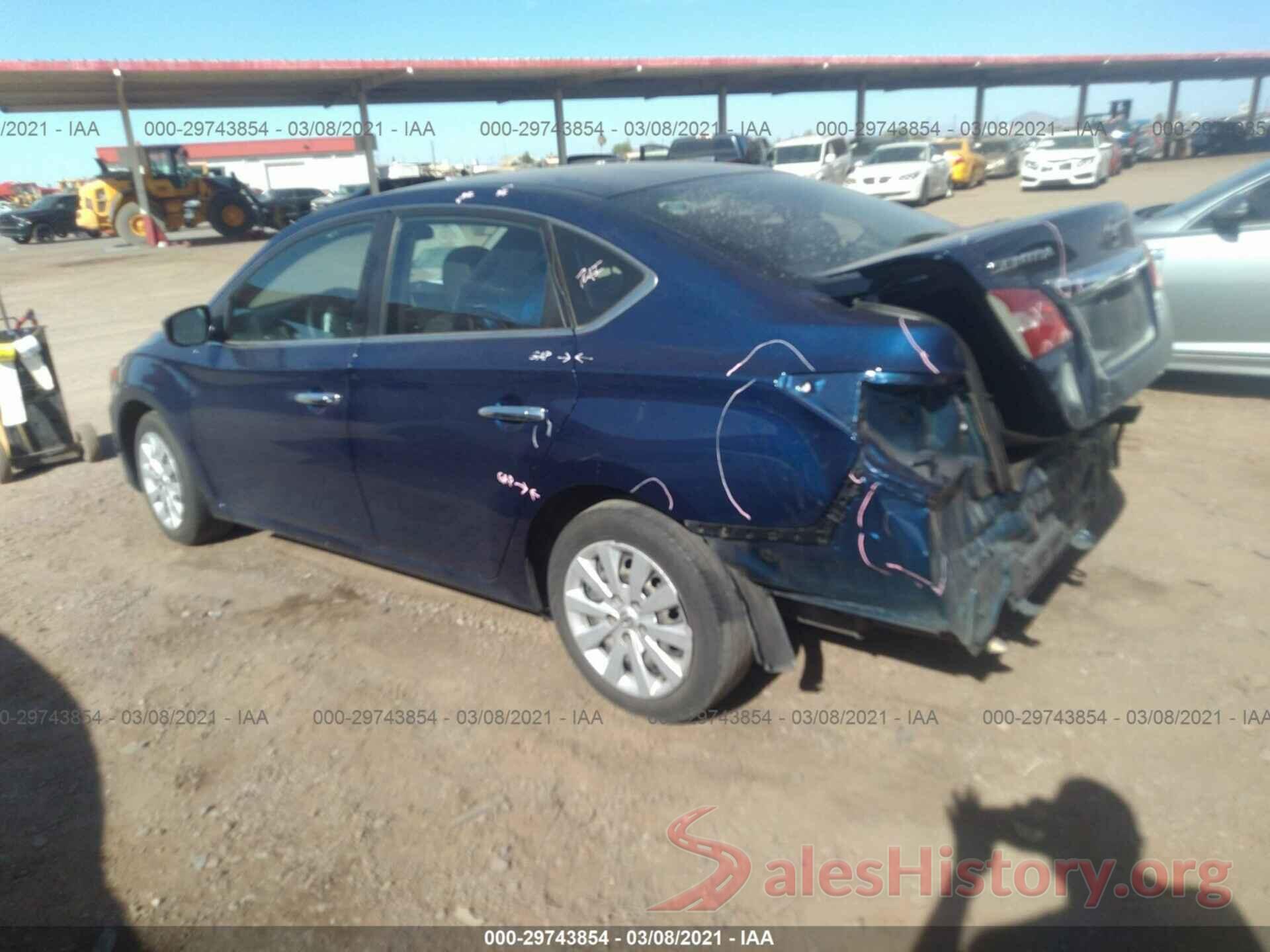 3N1AB7AP4HY210043 2017 NISSAN SENTRA