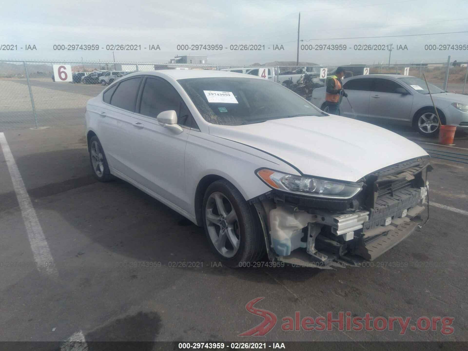 3FA6P0HD0GR124380 2016 FORD FUSION