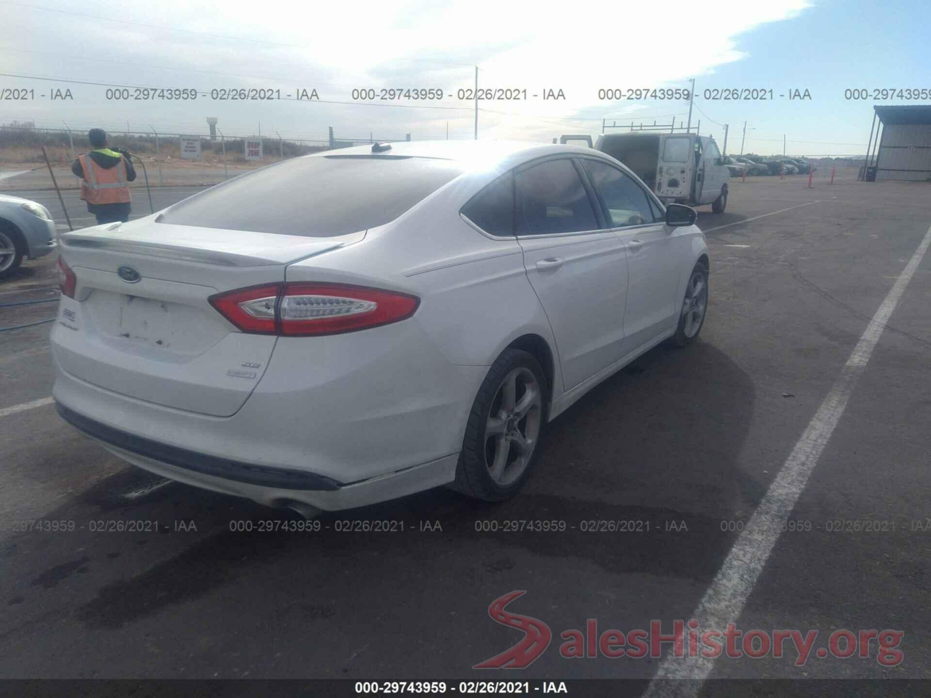 3FA6P0HD0GR124380 2016 FORD FUSION