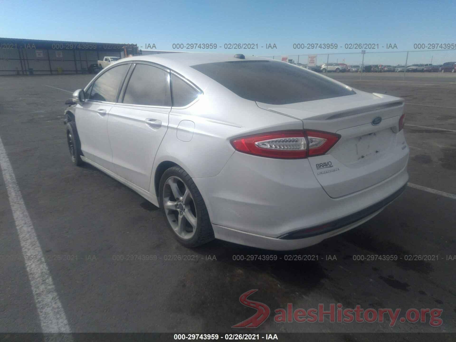 3FA6P0HD0GR124380 2016 FORD FUSION