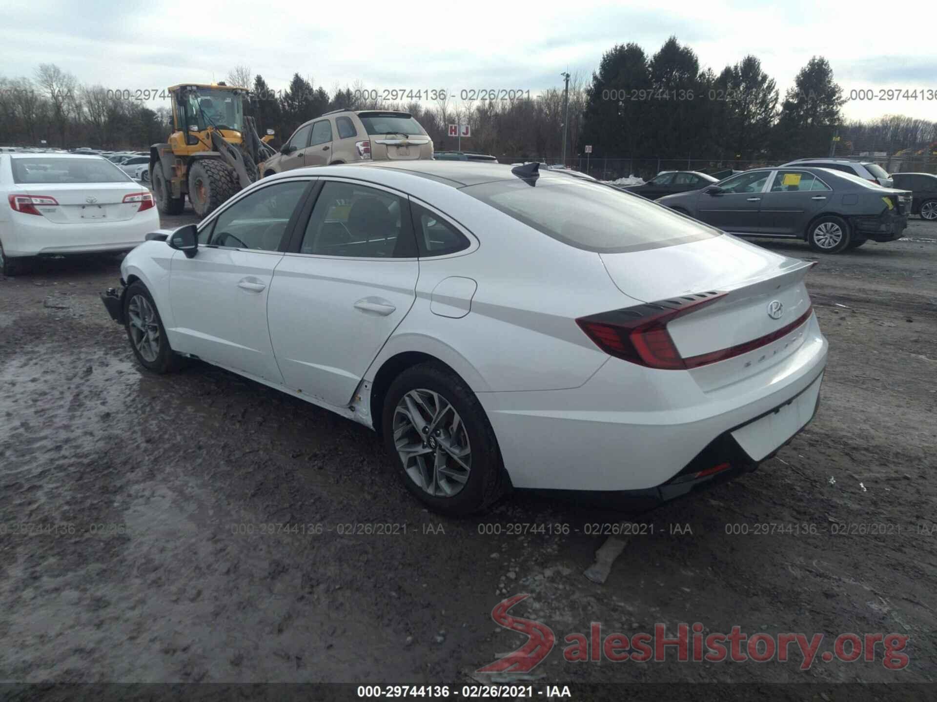 5NPEF4JA2MH088593 2021 HYUNDAI SONATA