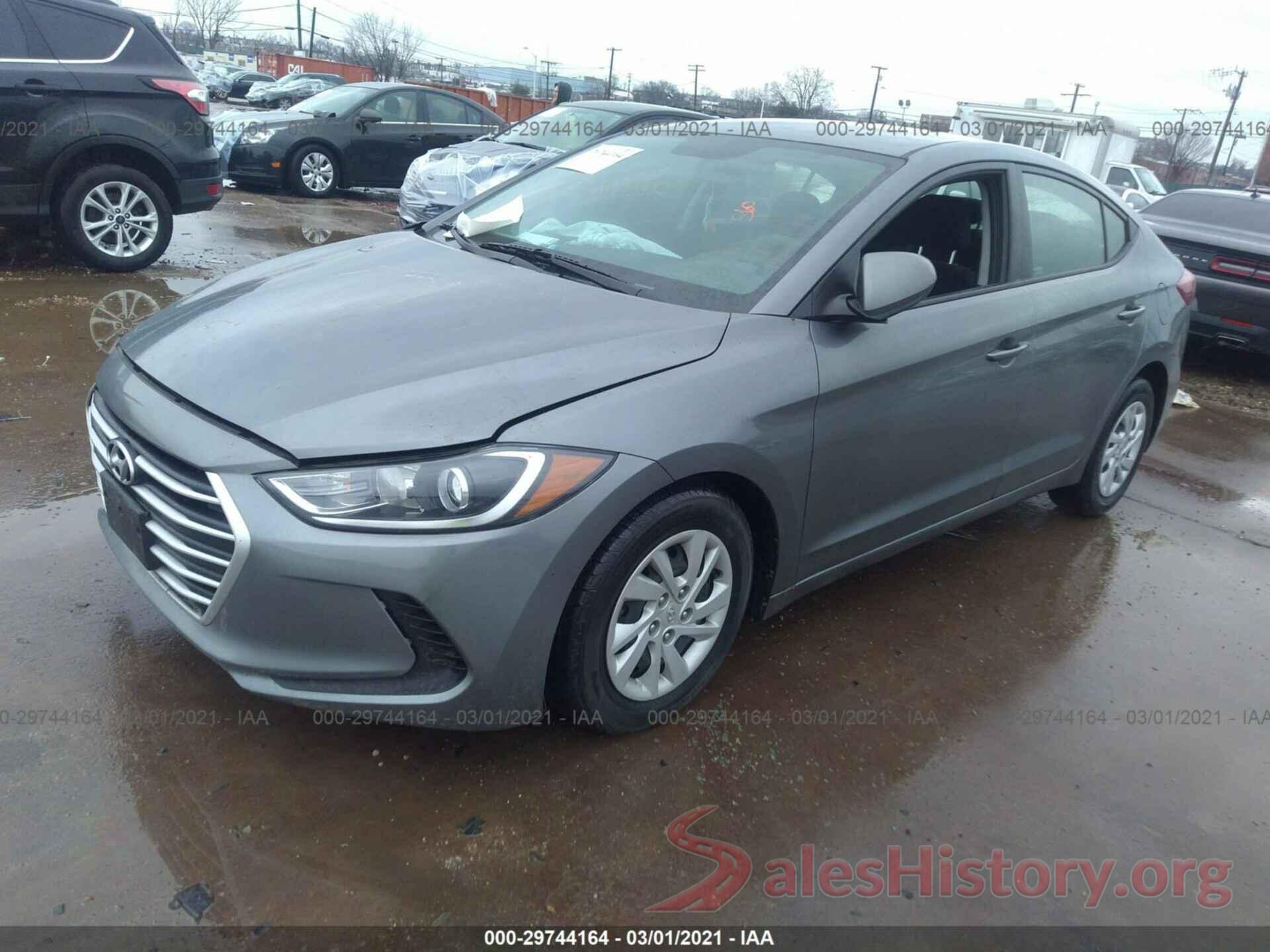 5NPD74LF4JH394160 2018 HYUNDAI ELANTRA