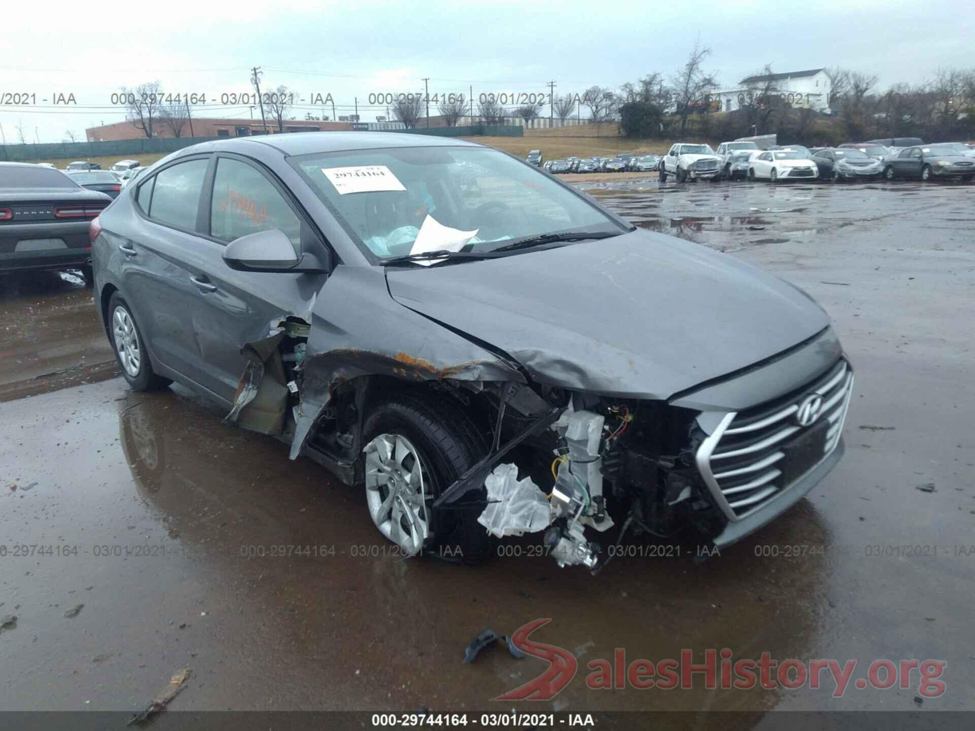 5NPD74LF4JH394160 2018 HYUNDAI ELANTRA