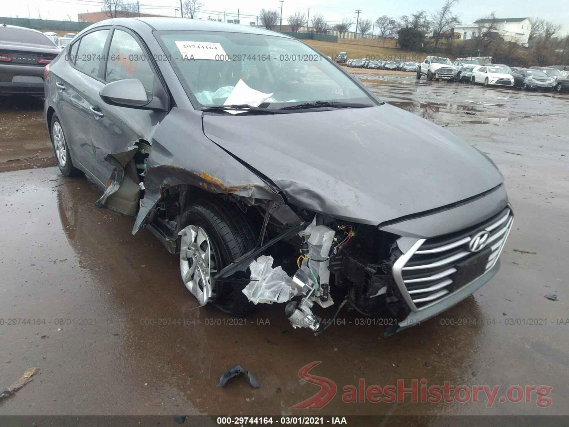 5NPD74LF4JH394160 2018 HYUNDAI ELANTRA