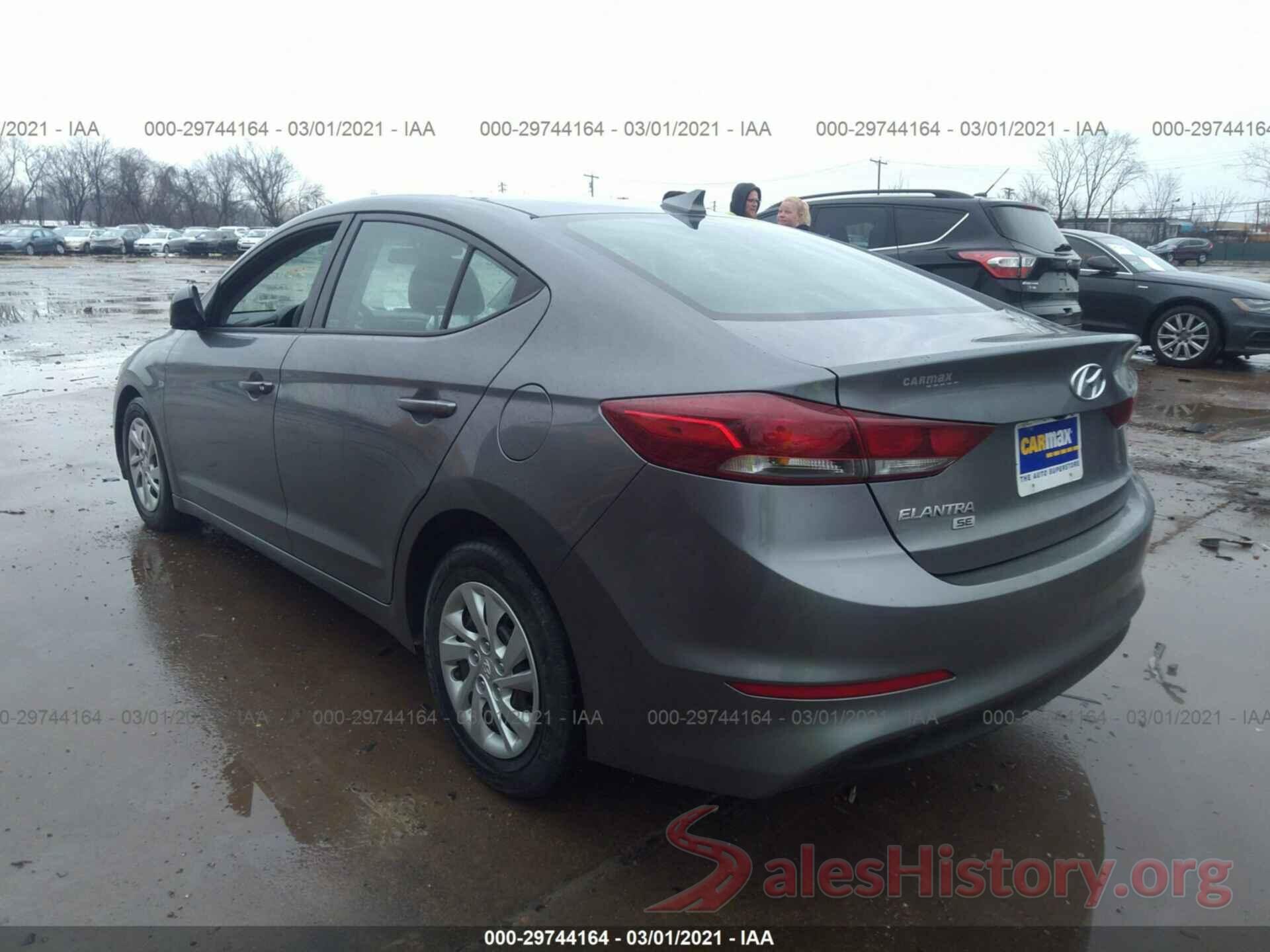 5NPD74LF4JH394160 2018 HYUNDAI ELANTRA