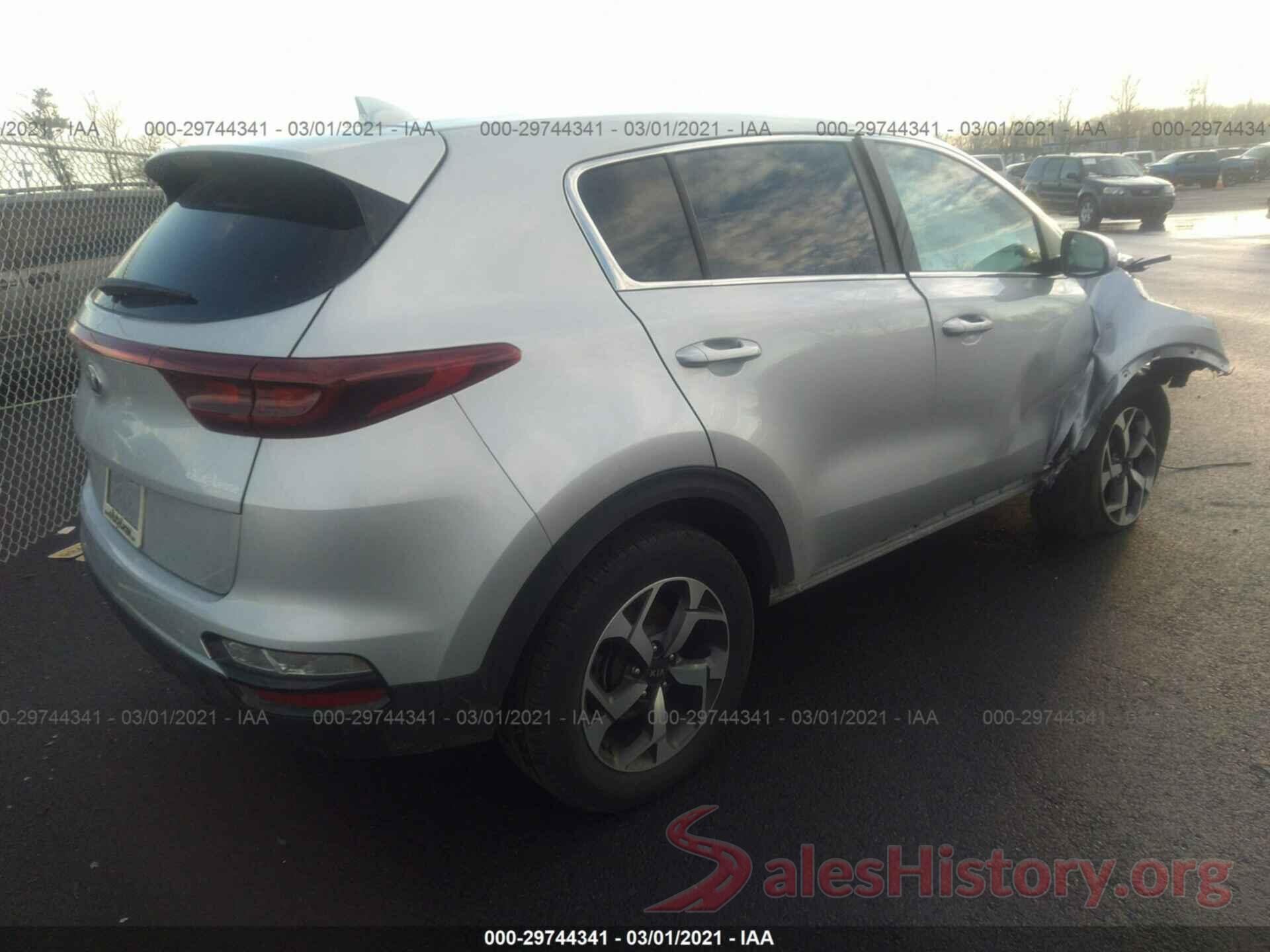 KNDPMCAC7L7727385 2020 KIA SPORTAGE