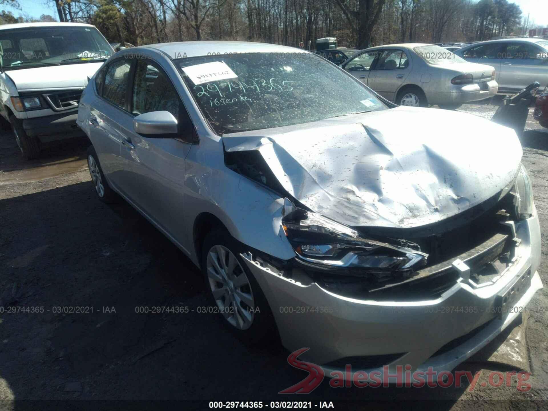 3N1AB7AP3GL642330 2016 NISSAN SENTRA