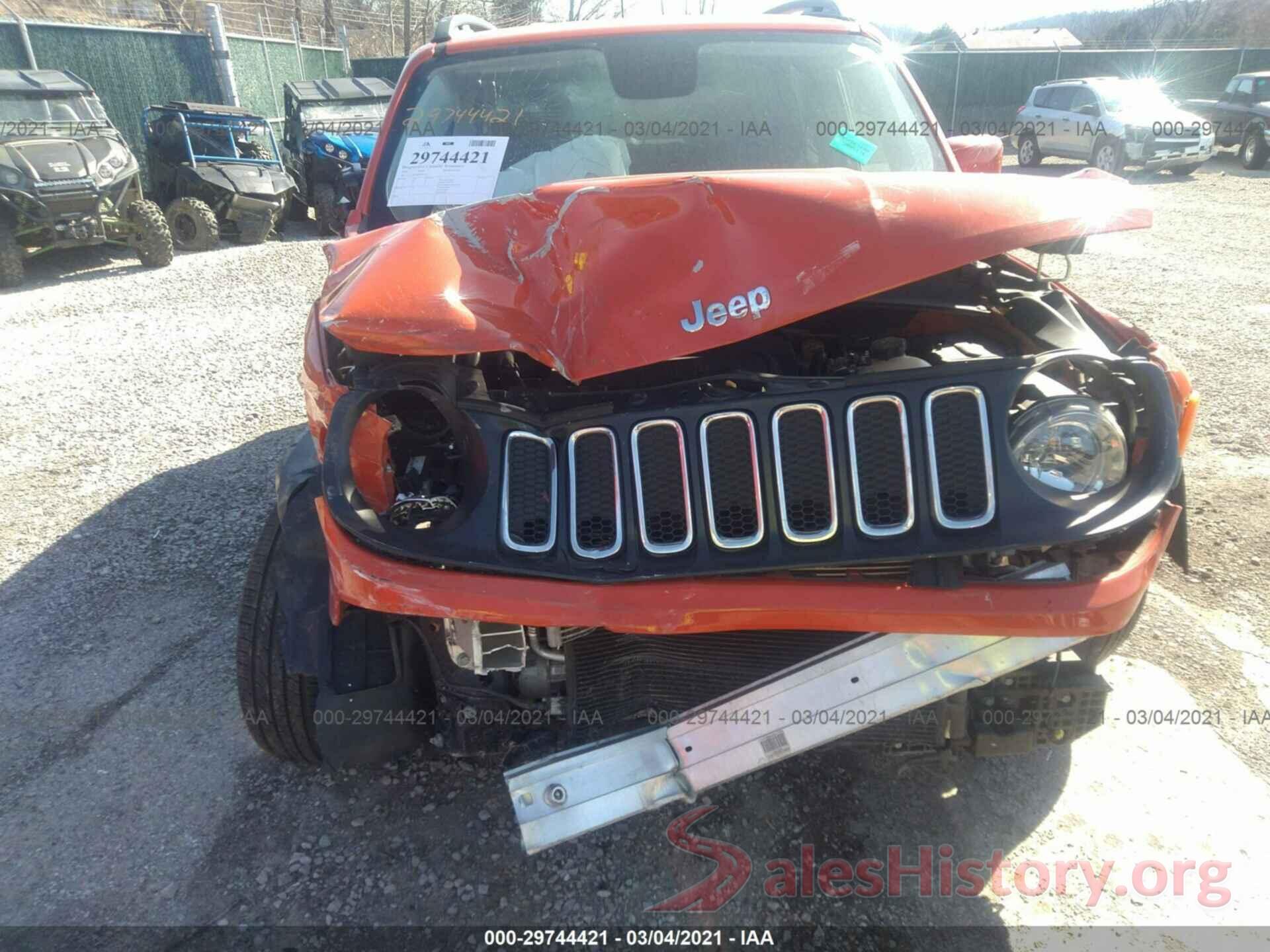 ZACCJABT0GPE38755 2016 JEEP RENEGADE