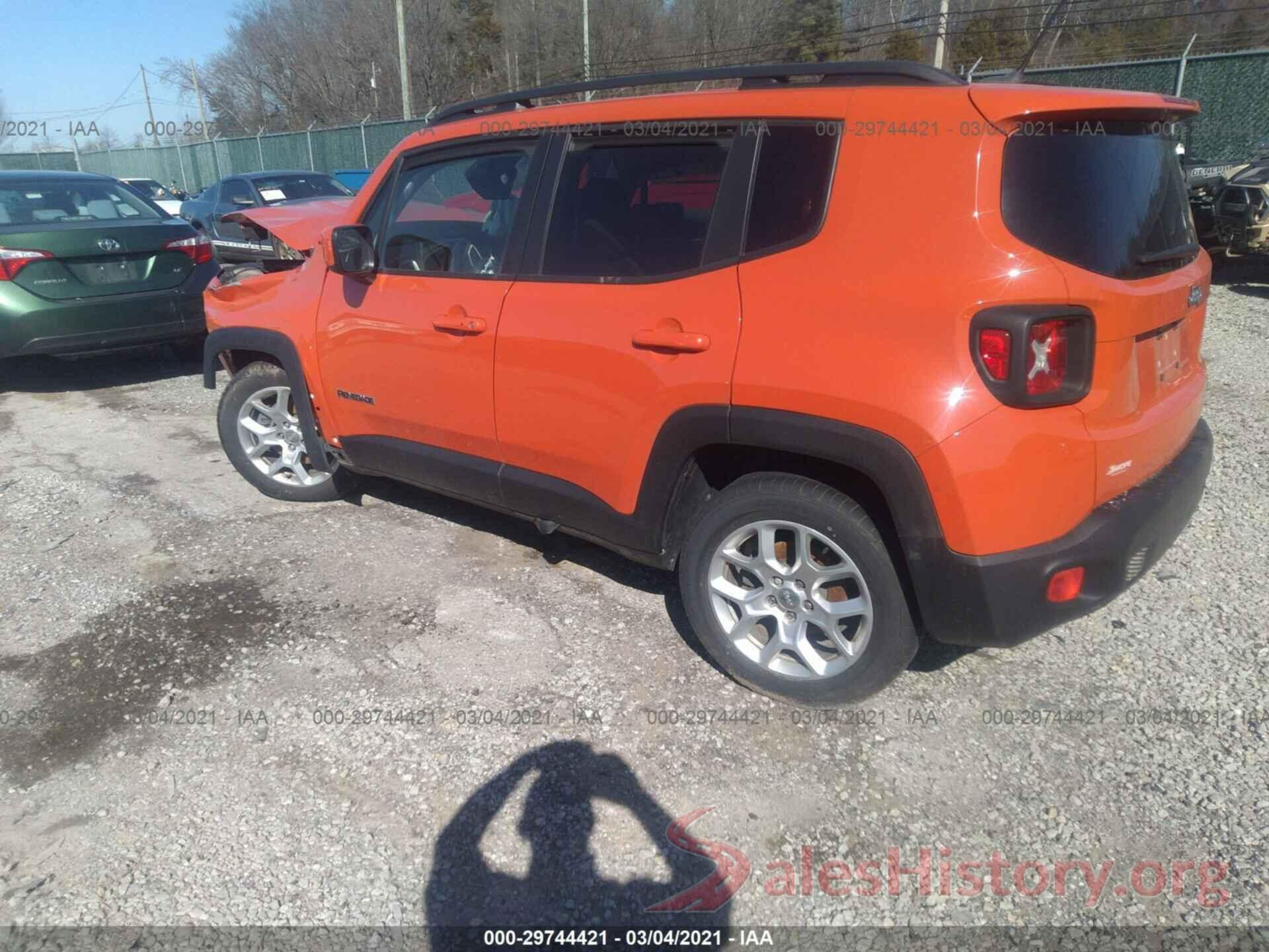 ZACCJABT0GPE38755 2016 JEEP RENEGADE