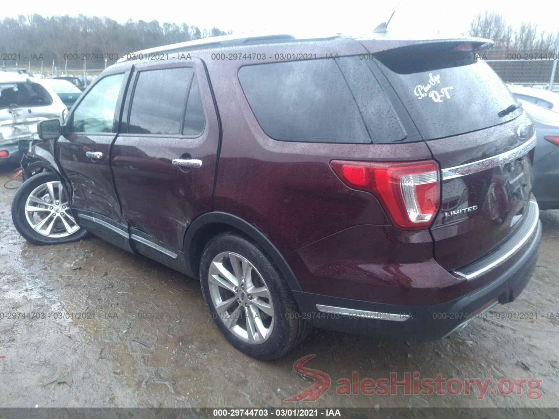 1FM5K8F81KGB04787 2019 FORD EXPLORER