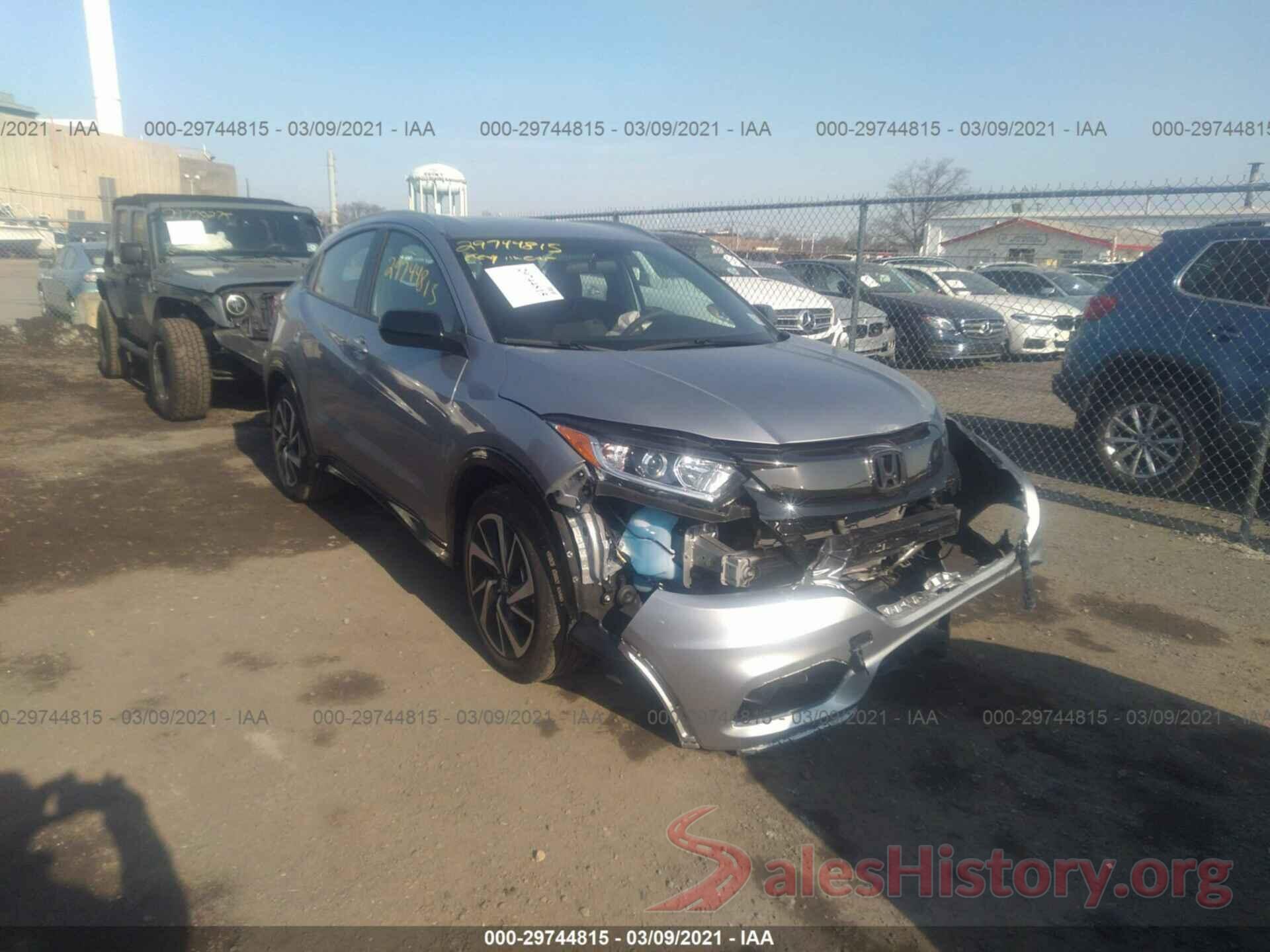 3CZRU6H15LM713712 2020 HONDA HR-V