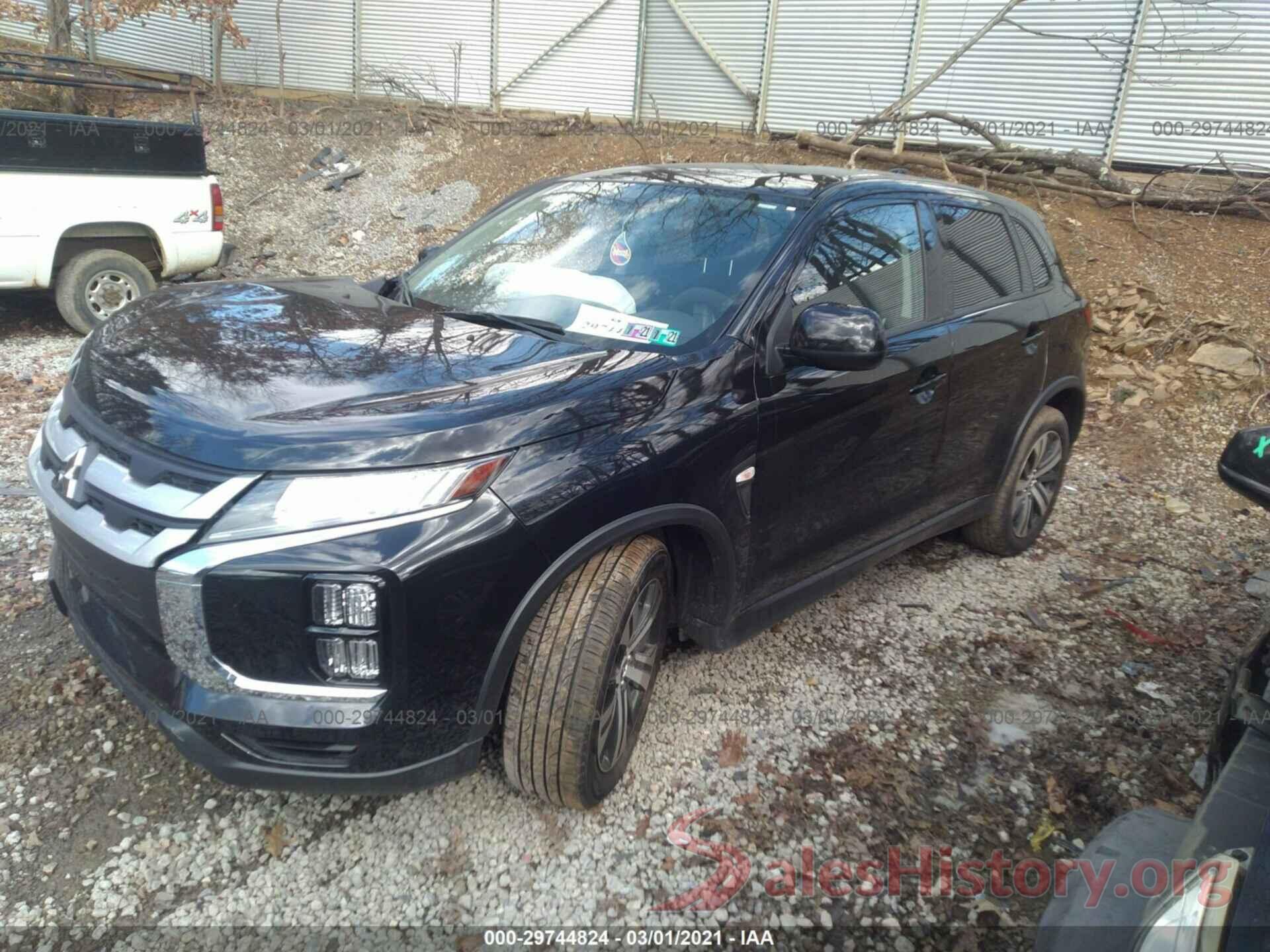 JA4AR3AU5LU028039 2020 MITSUBISHI OUTLANDER SPORT