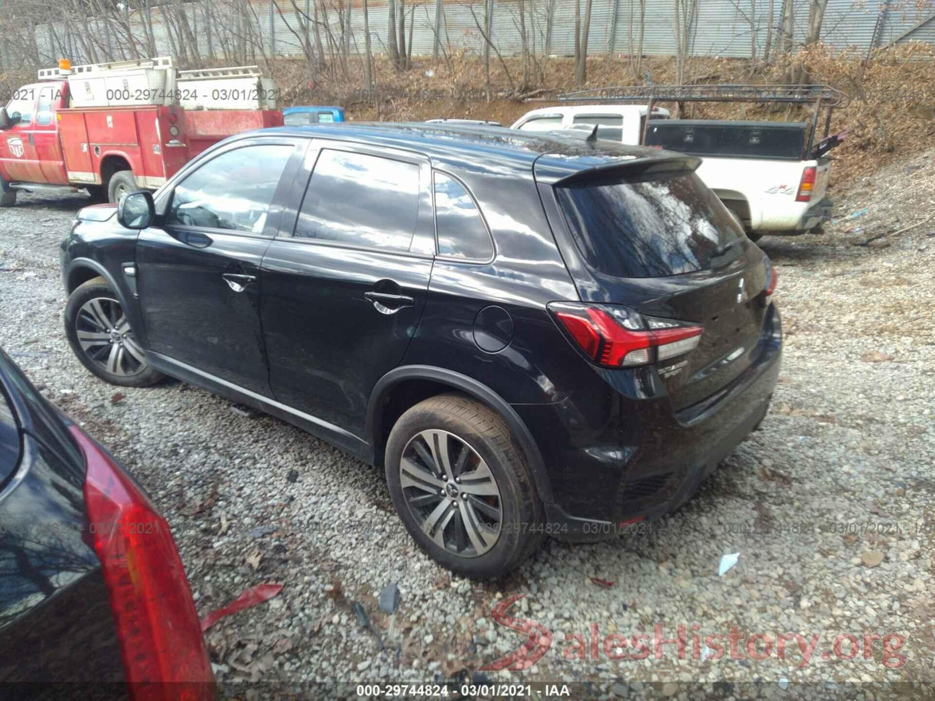 JA4AR3AU5LU028039 2020 MITSUBISHI OUTLANDER SPORT