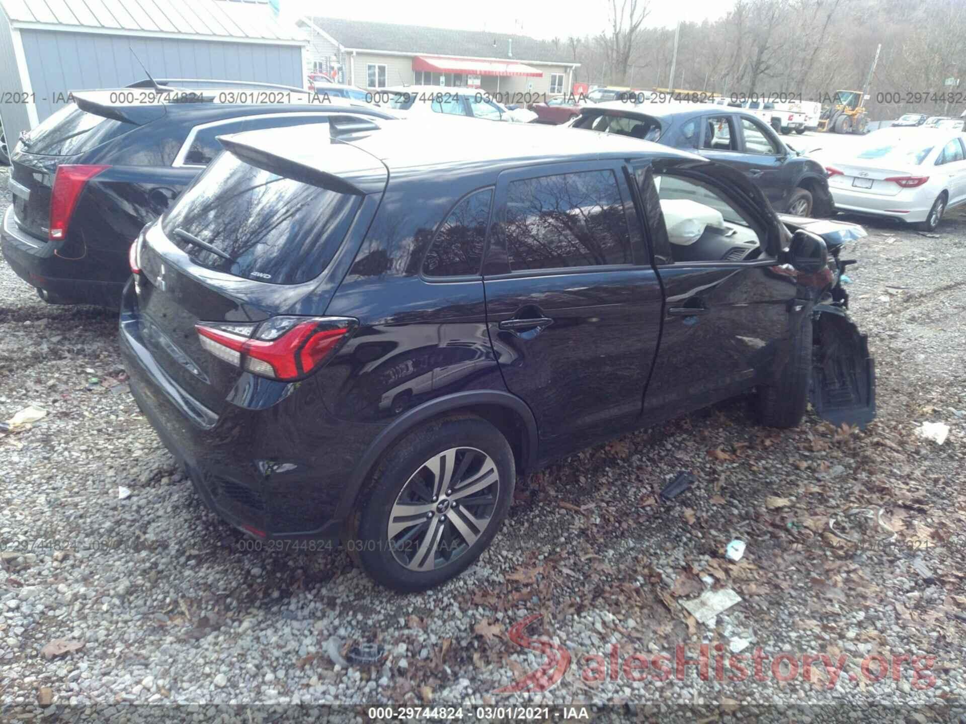 JA4AR3AU5LU028039 2020 MITSUBISHI OUTLANDER SPORT