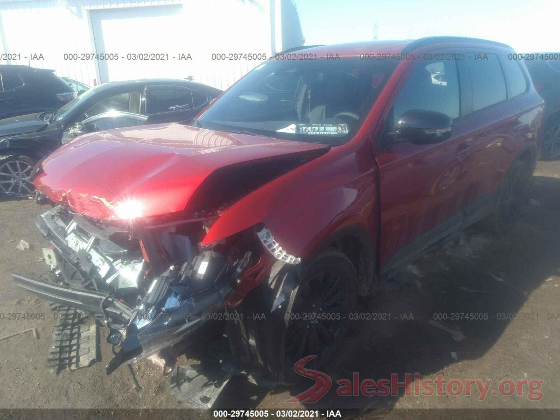 JA4AZ3A3XLZ042478 2020 MITSUBISHI OUTLANDER