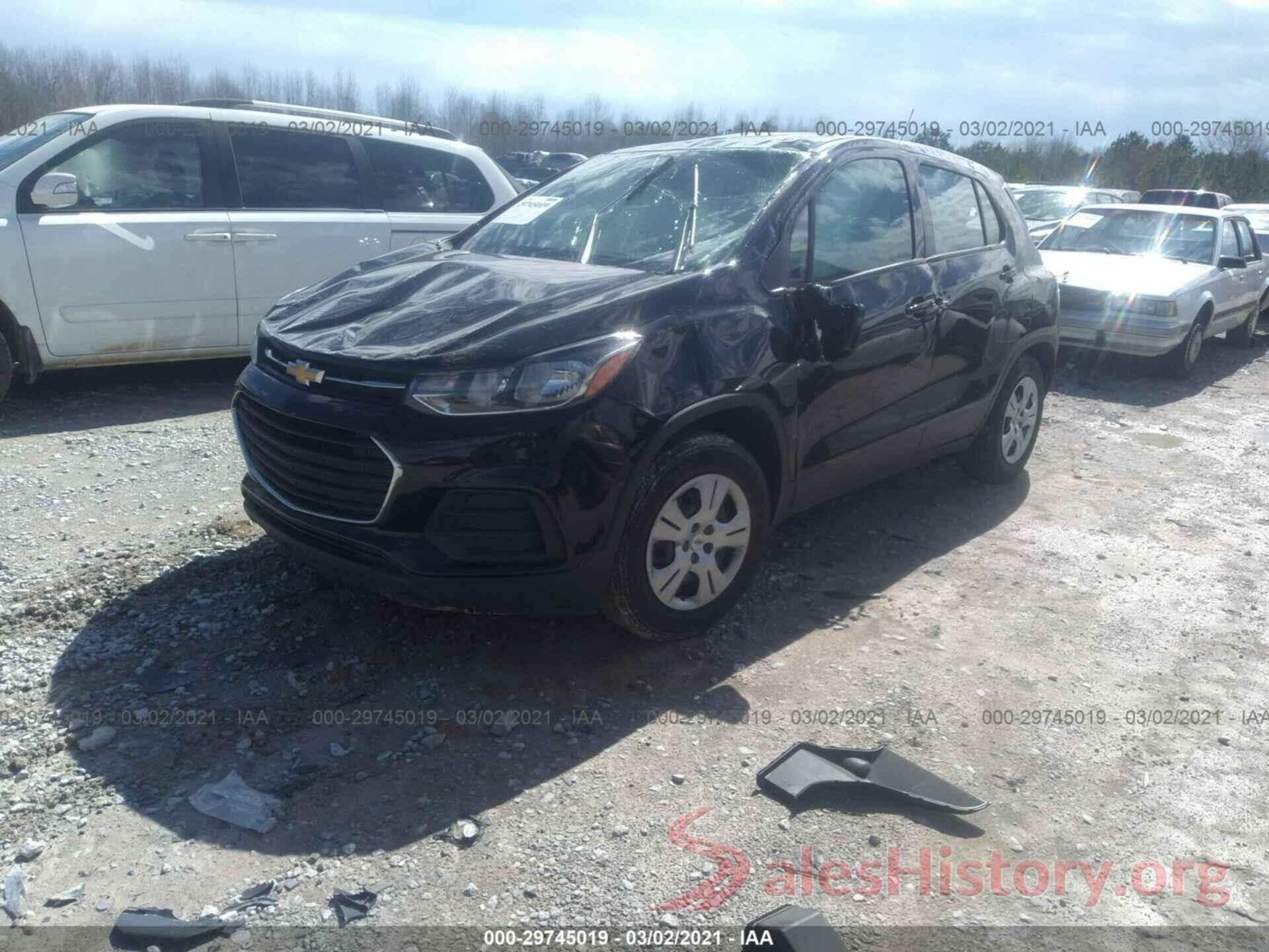 3GNCJKSB5HL289192 2017 CHEVROLET TRAX