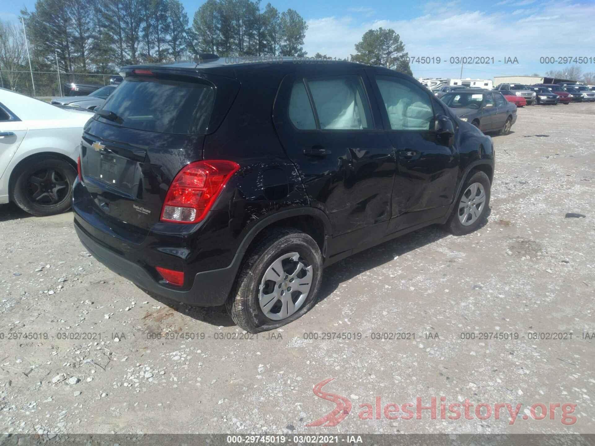 3GNCJKSB5HL289192 2017 CHEVROLET TRAX