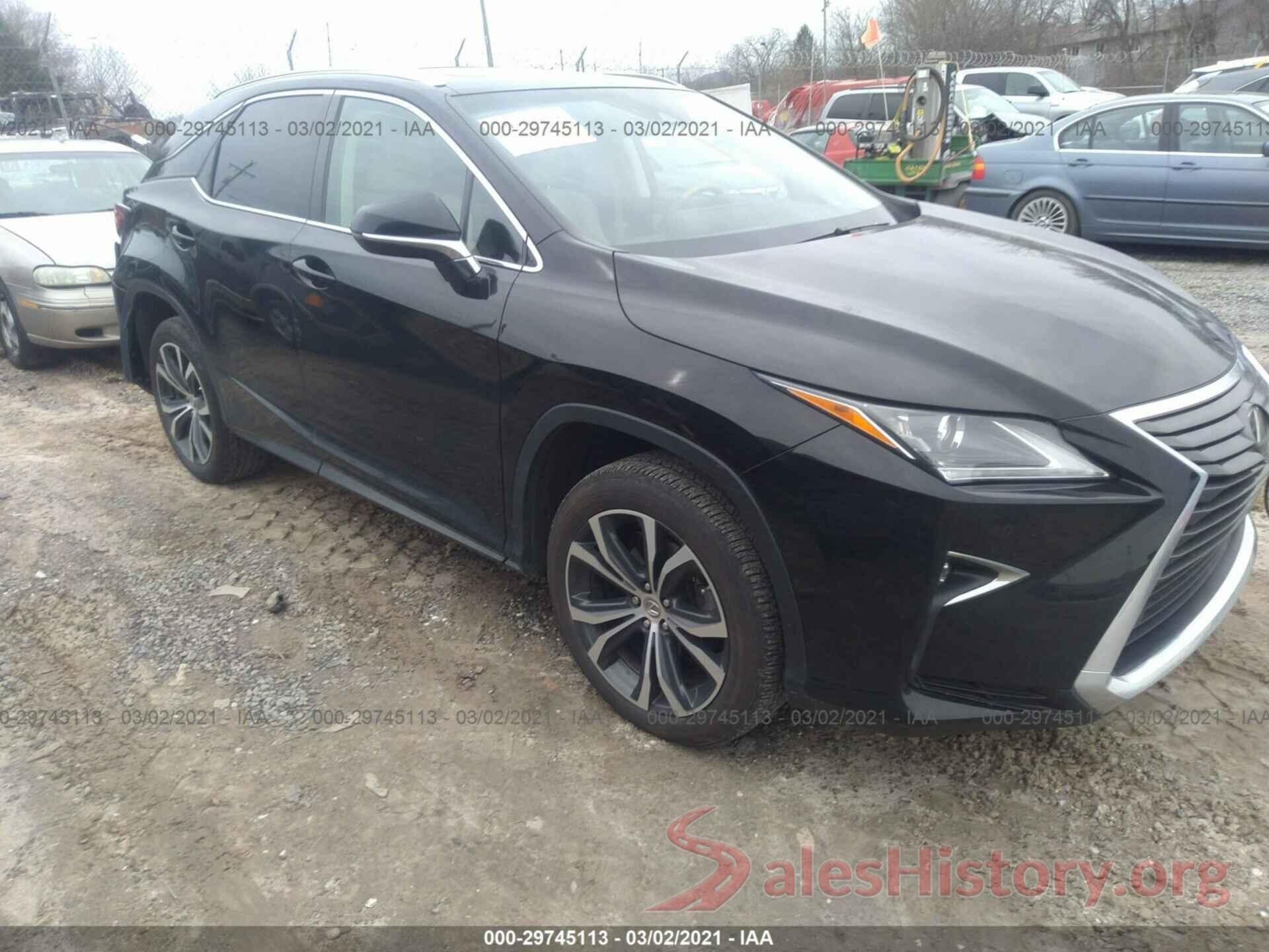 2T2BZMCA1HC077709 2017 LEXUS RX