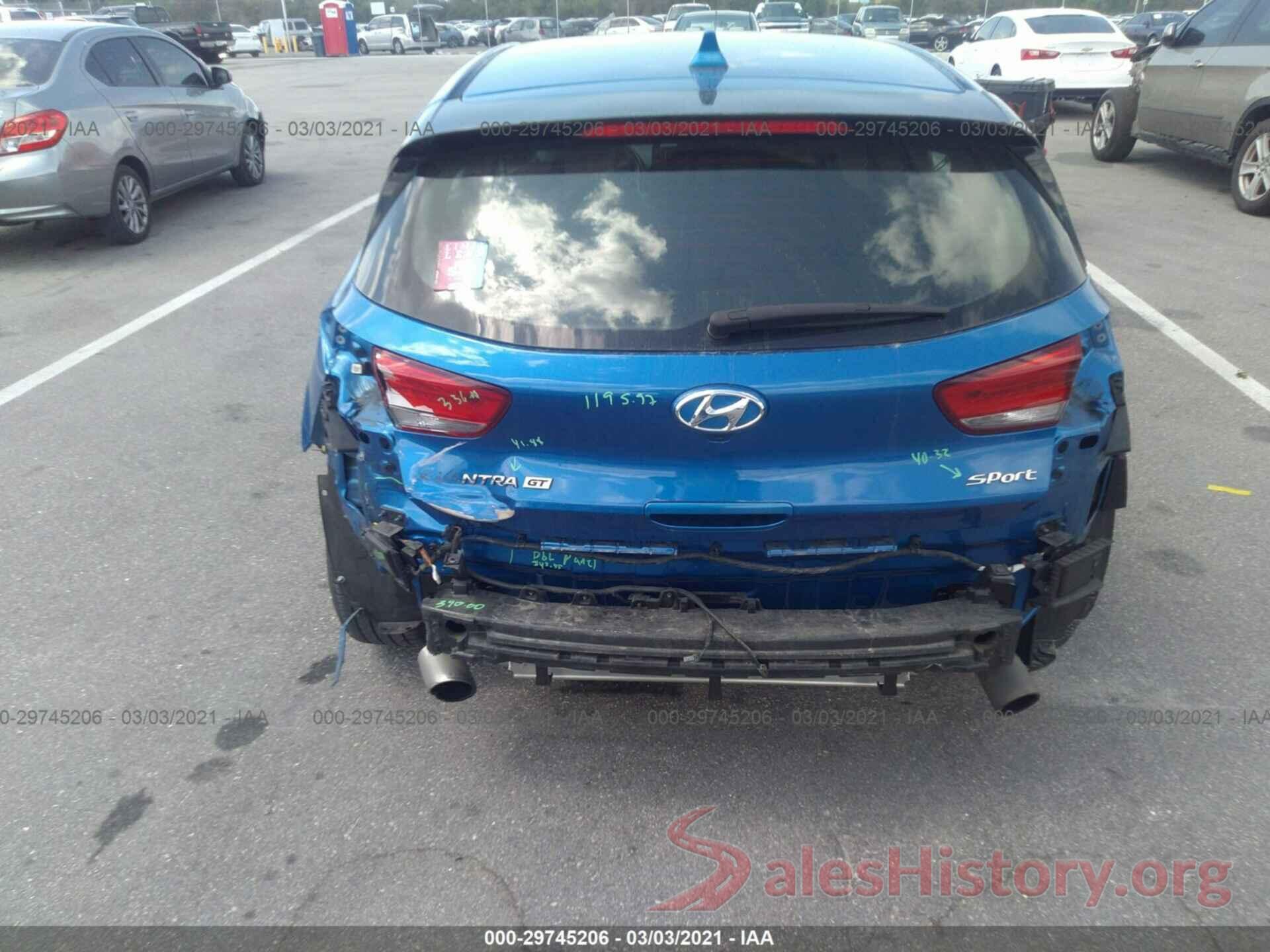 KMHH55LC6JU033761 2018 HYUNDAI ELANTRA GT