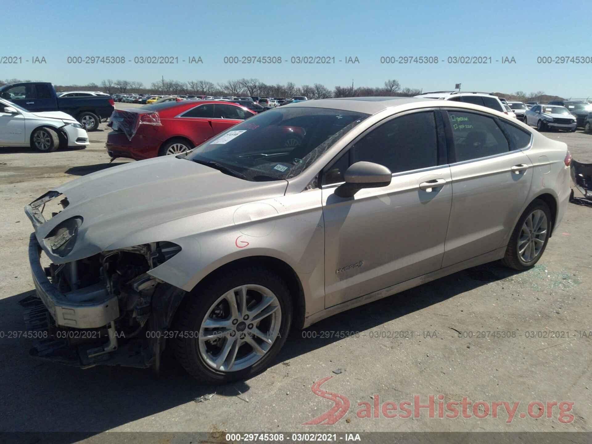 3FA6P0LU1KR221569 2019 FORD FUSION HYBRID