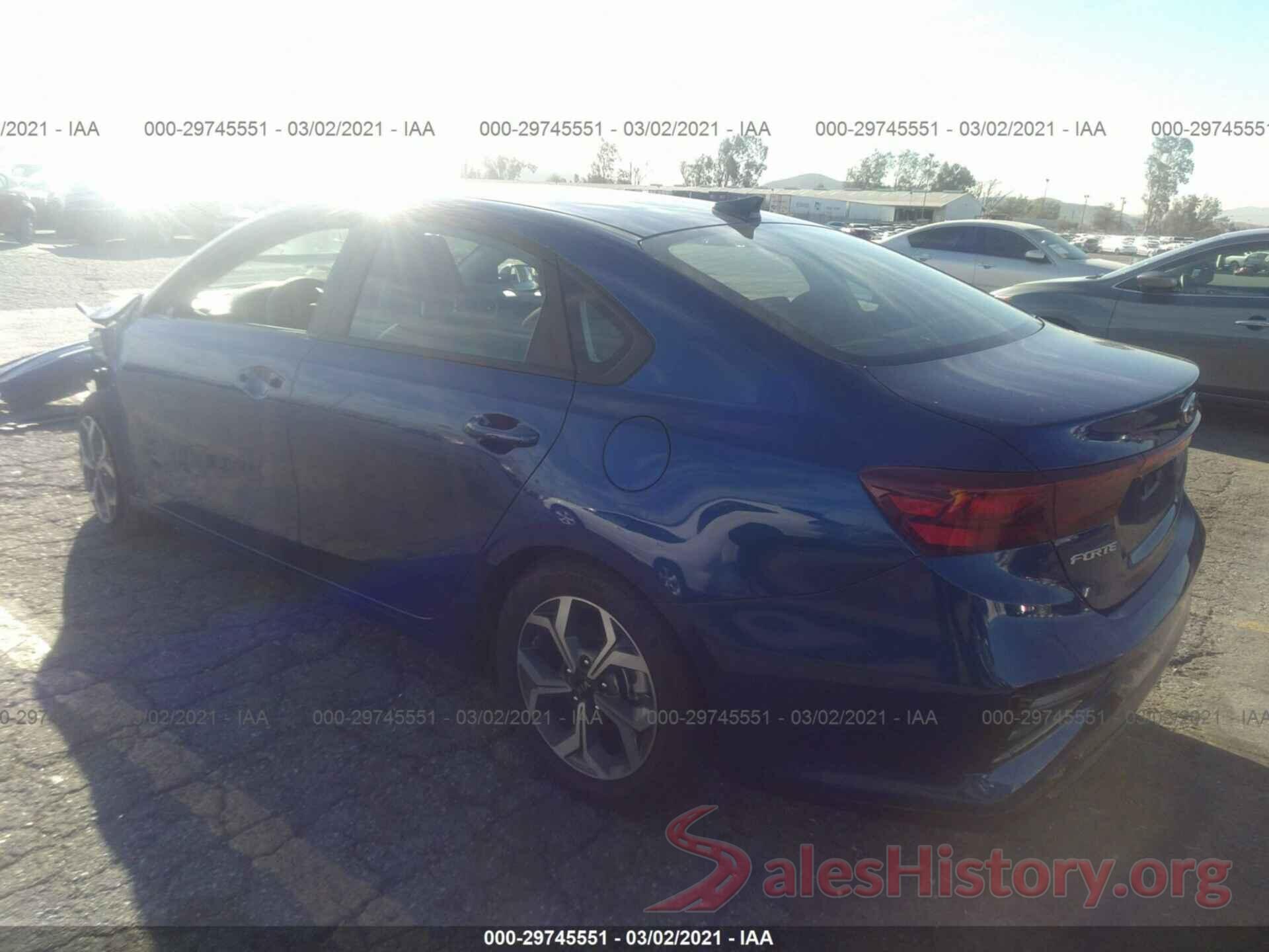 3KPF24AD4LE237020 2020 KIA FORTE