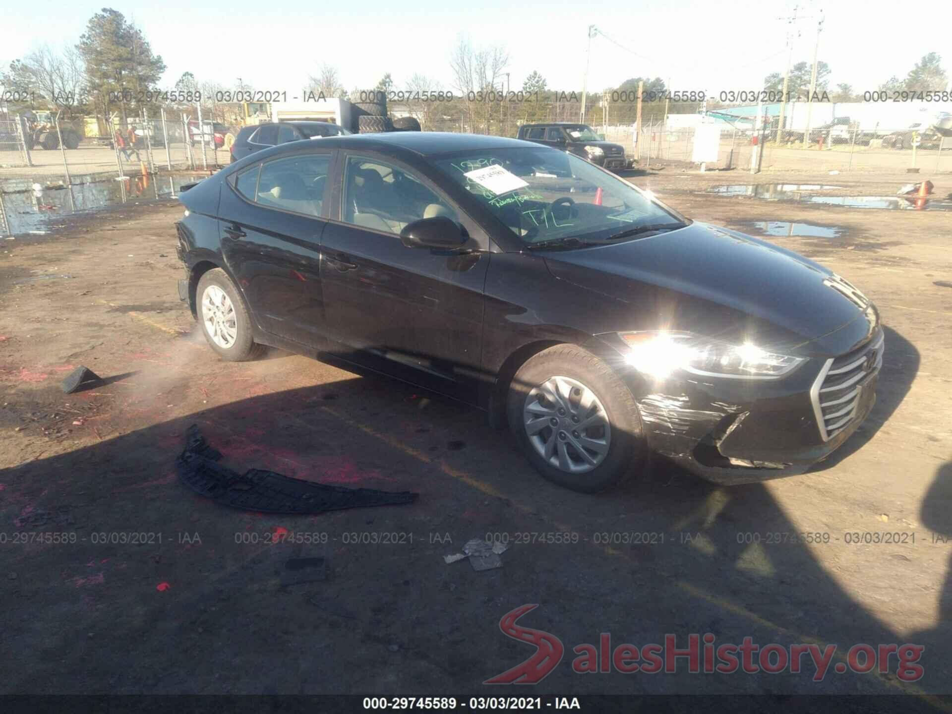 KMHD74LF5HU423614 2017 HYUNDAI ELANTRA