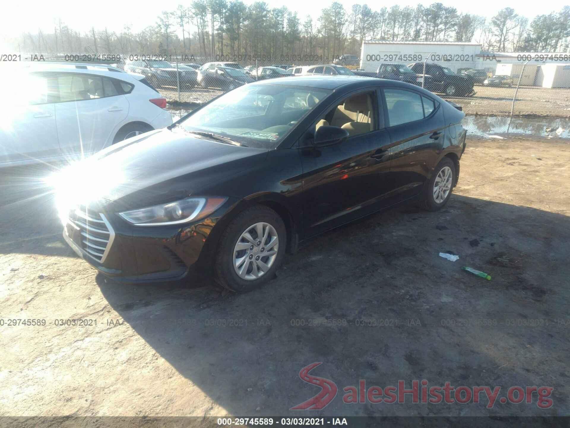 KMHD74LF5HU423614 2017 HYUNDAI ELANTRA