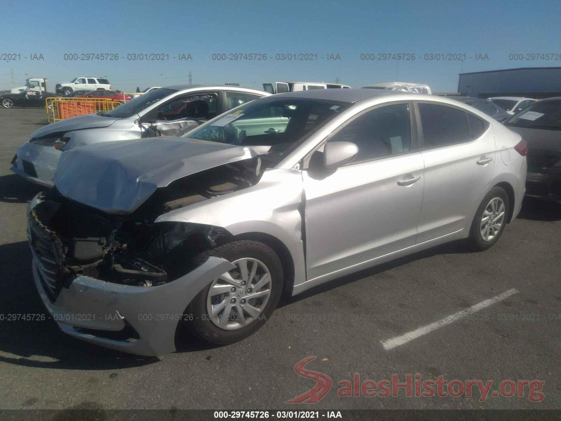 5NPD74LF5HH141777 2017 HYUNDAI ELANTRA