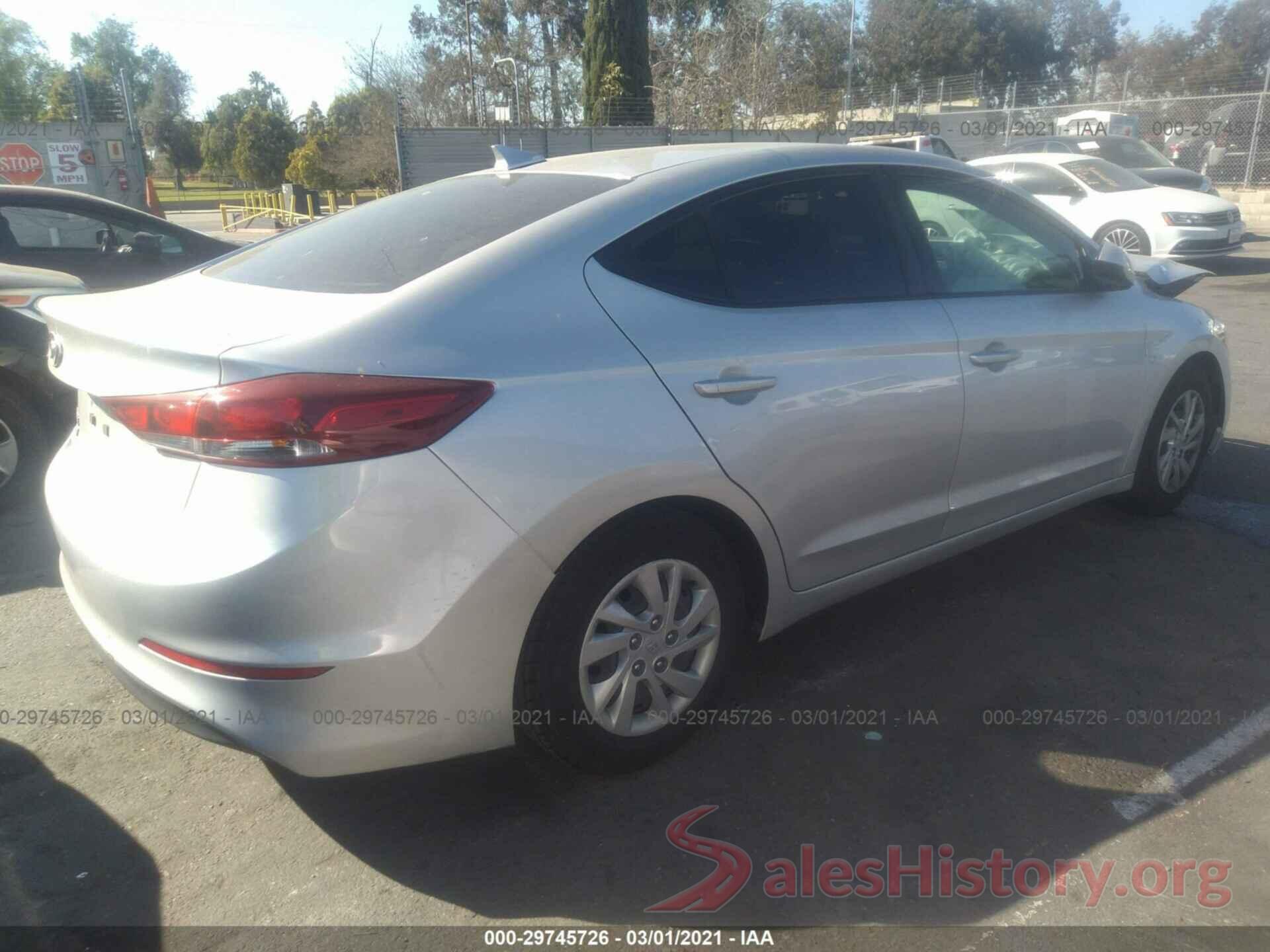 5NPD74LF5HH141777 2017 HYUNDAI ELANTRA