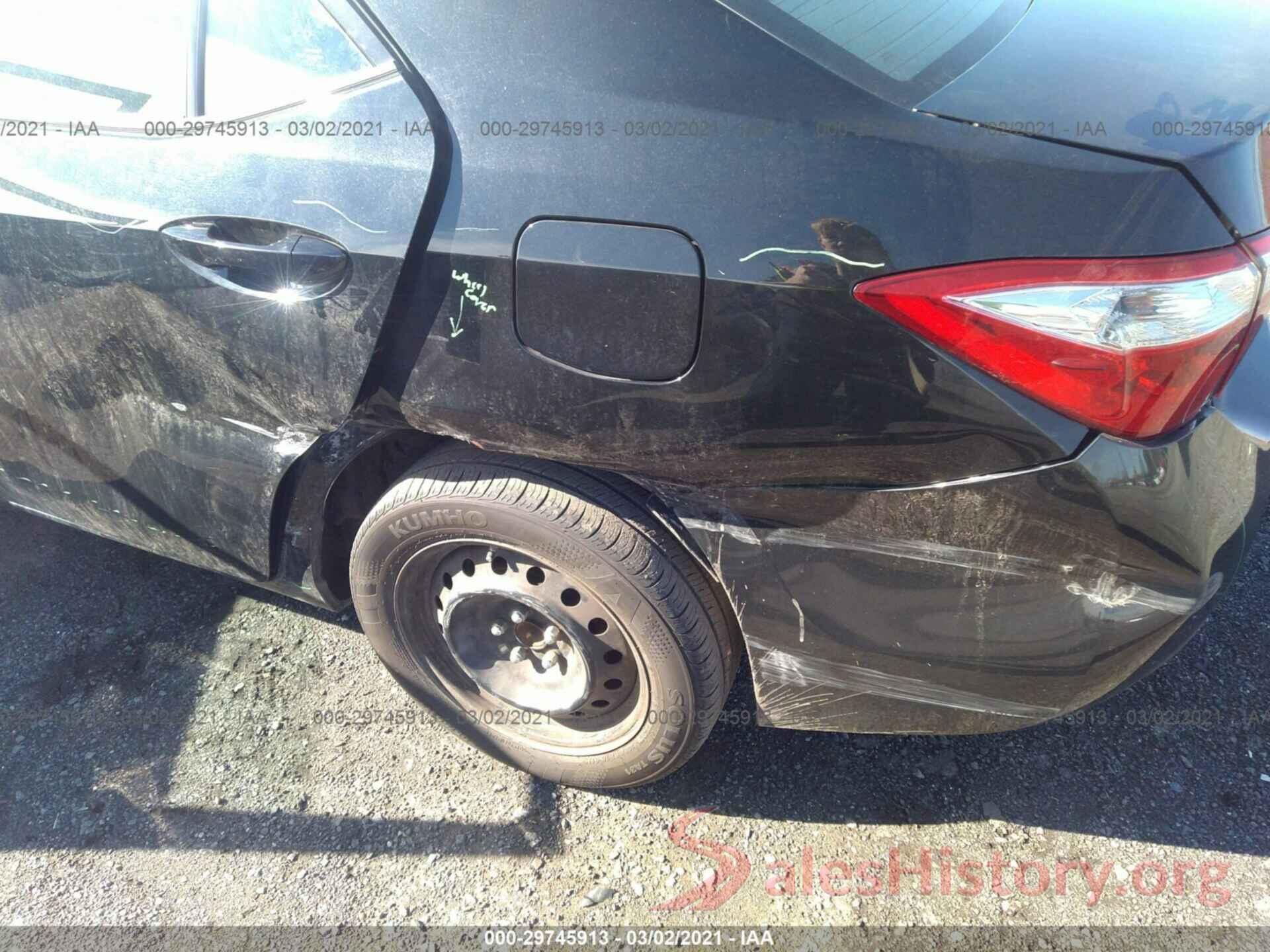 2T1BURHE1GC489607 2016 TOYOTA COROLLA