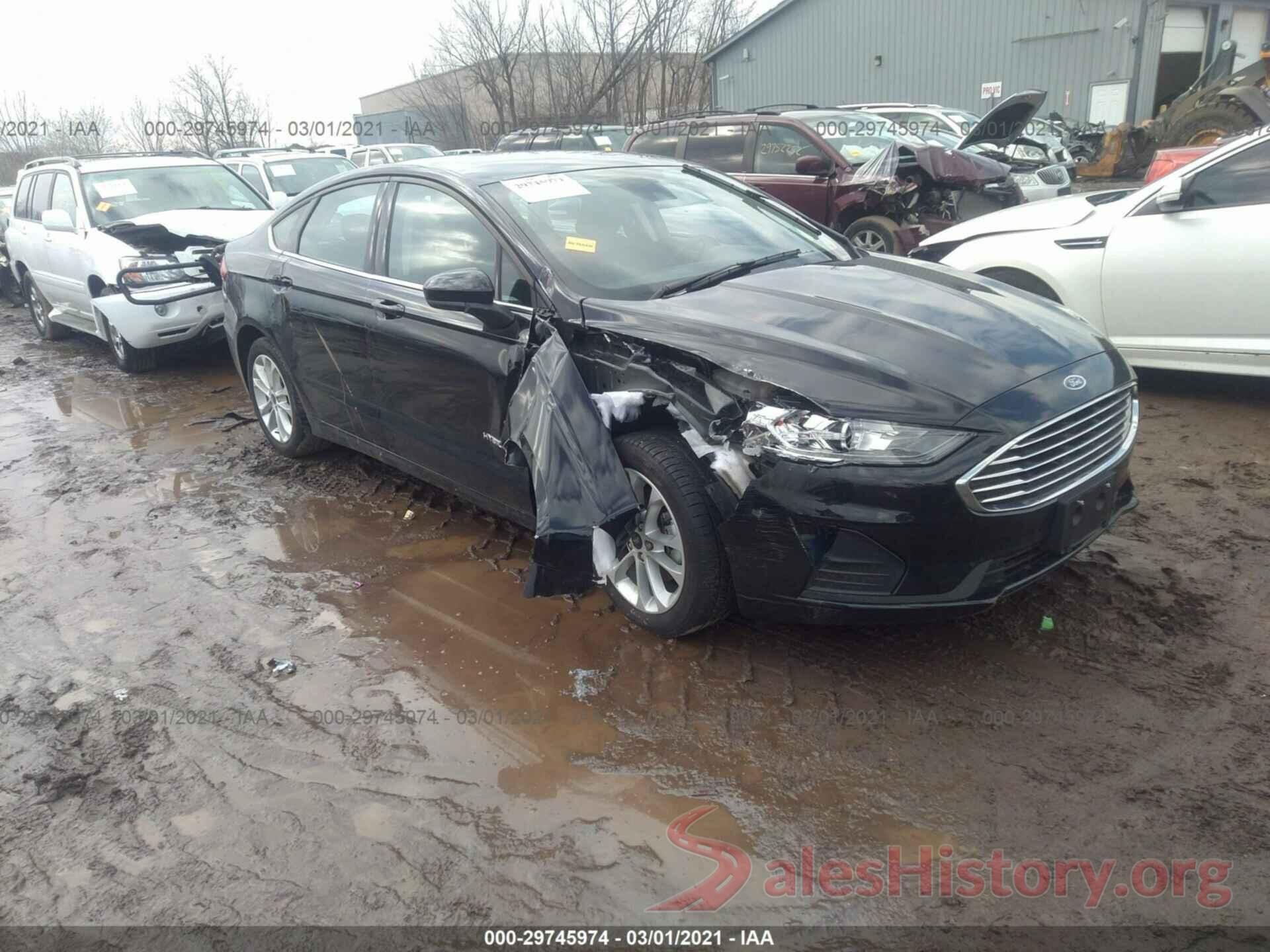 3FA6P0LU2KR129662 2019 FORD FUSION HYBRID