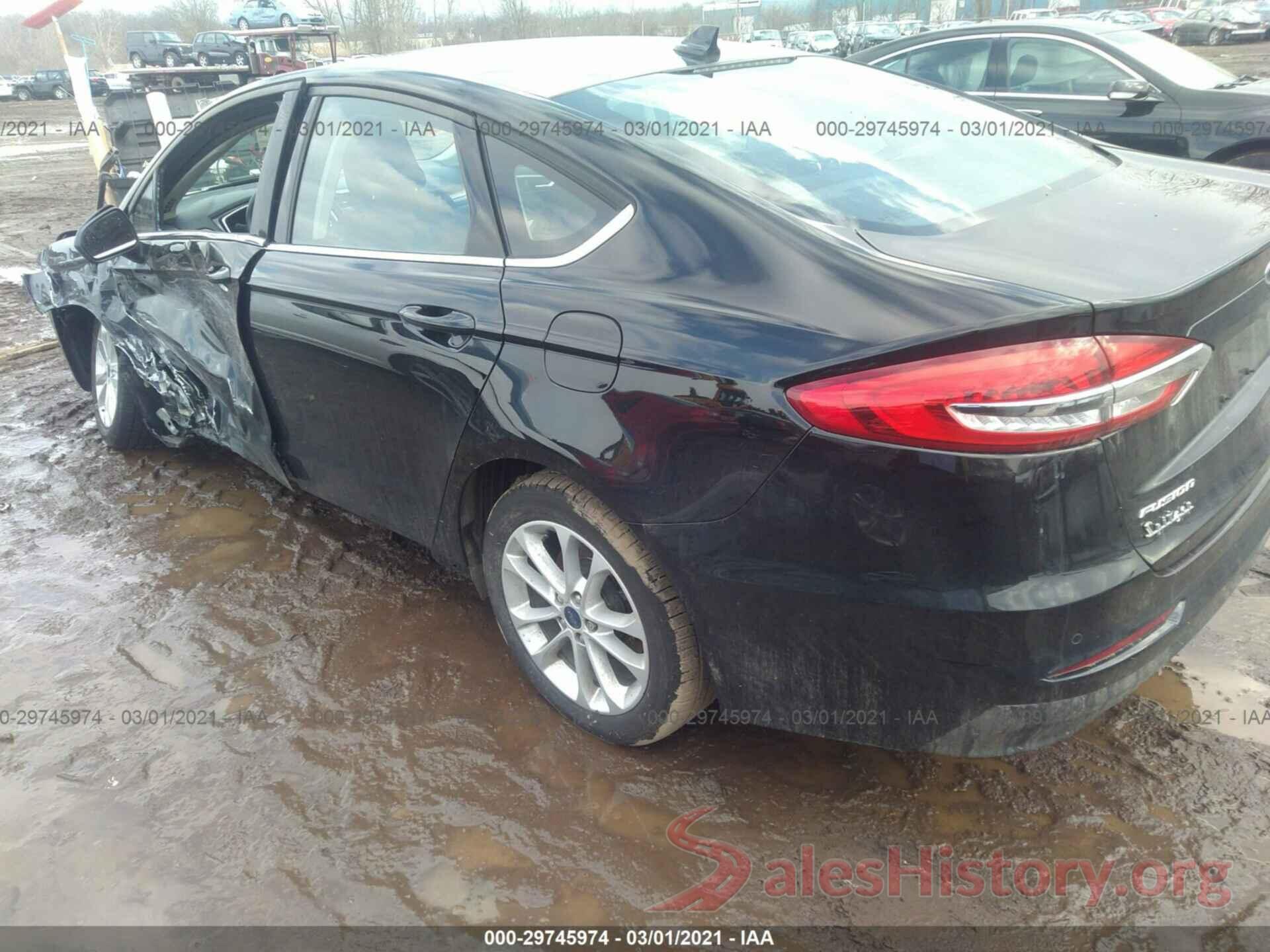 3FA6P0LU2KR129662 2019 FORD FUSION HYBRID