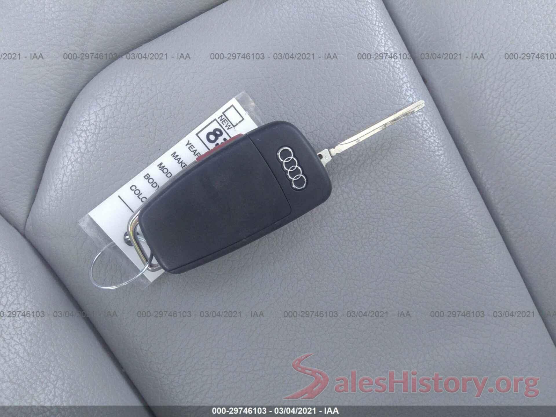 WAUE8GFF3G1054039 2016 AUDI A3