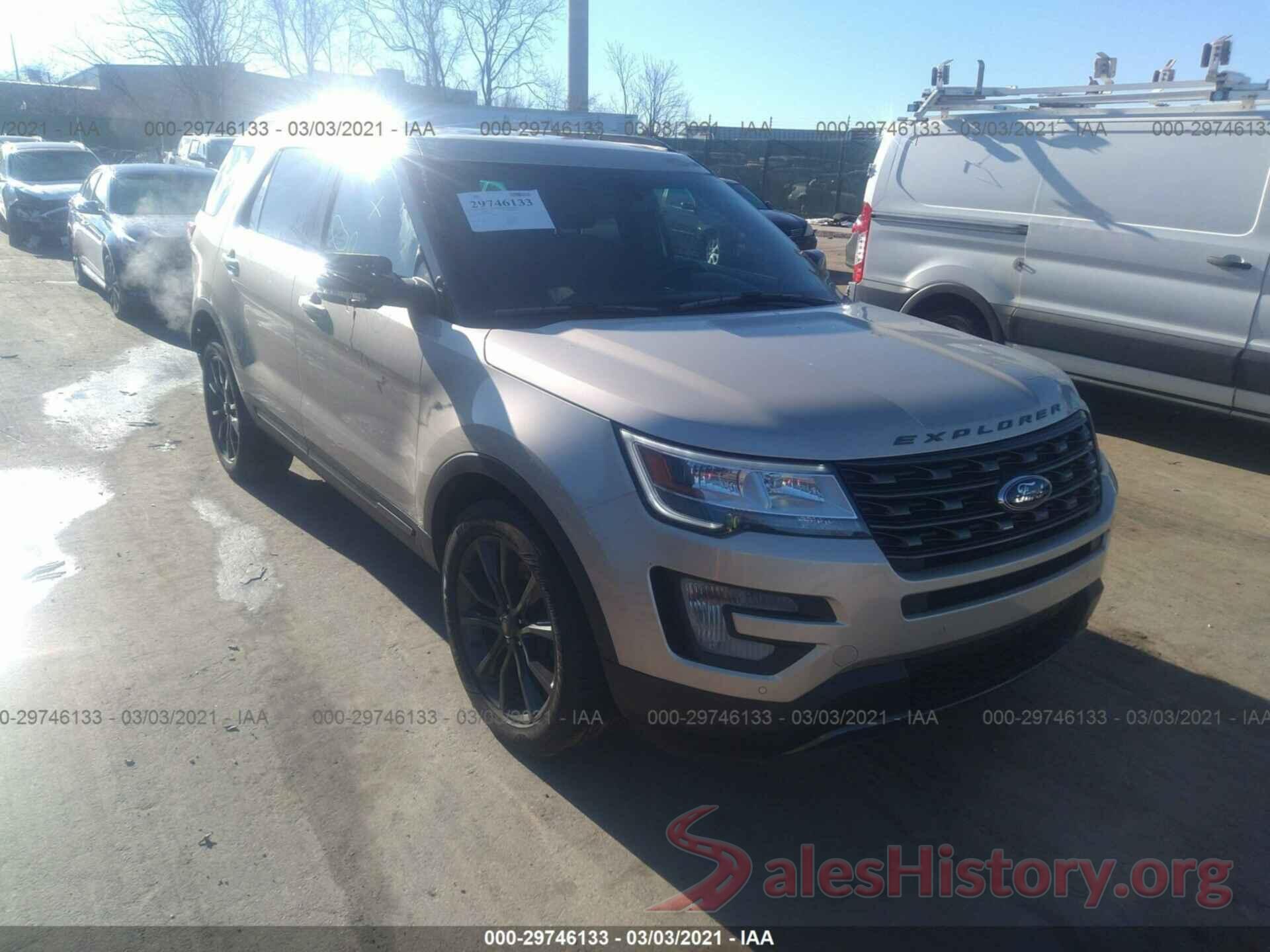 1FM5K8D83HGB75999 2017 FORD EXPLORER