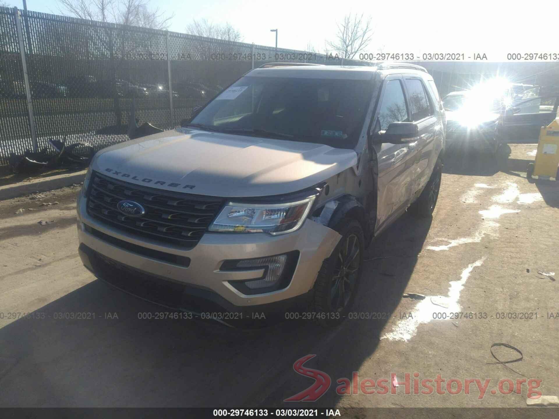 1FM5K8D83HGB75999 2017 FORD EXPLORER