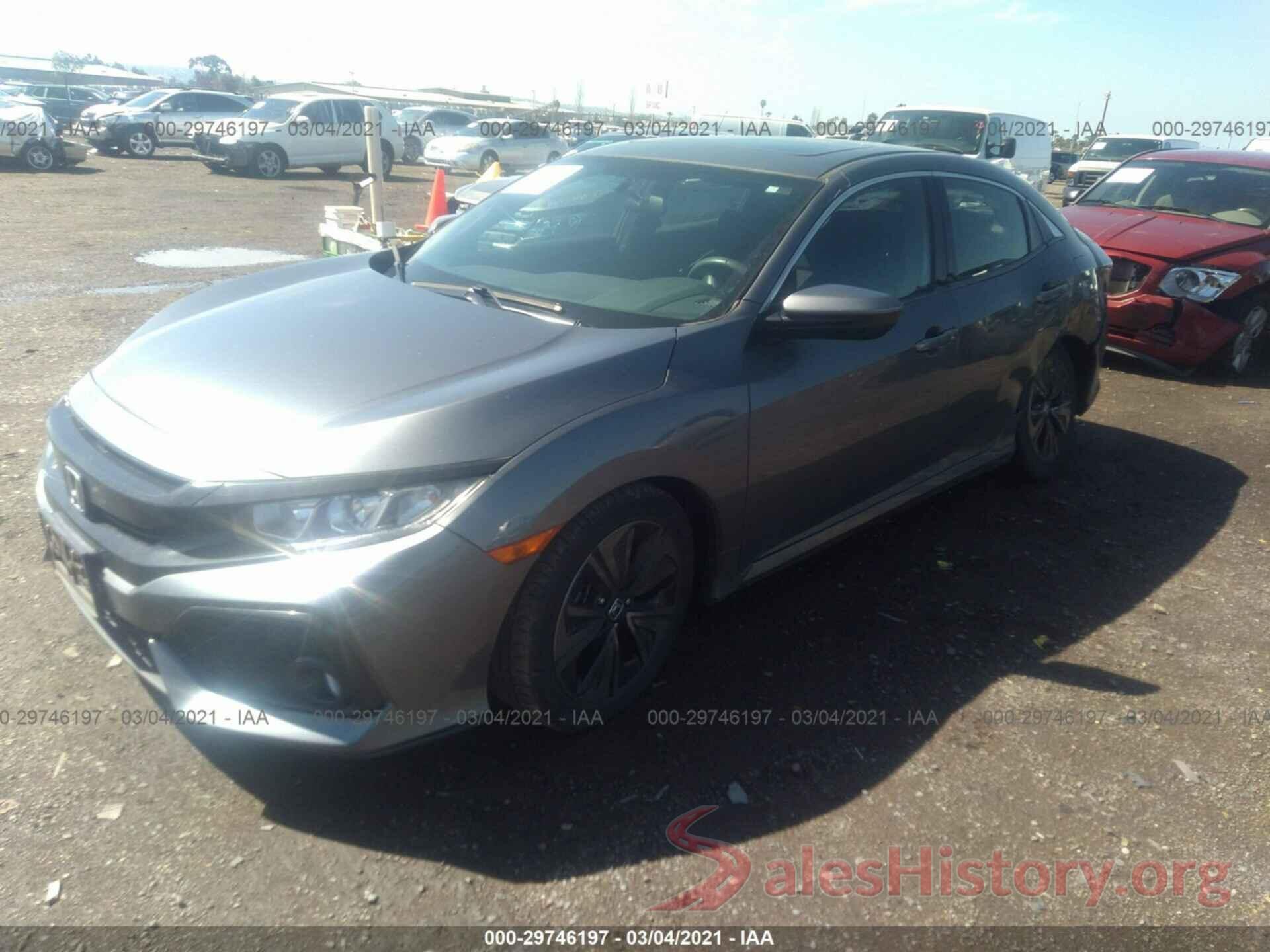 SHHFK7H54HU426850 2017 HONDA CIVIC HATCHBACK