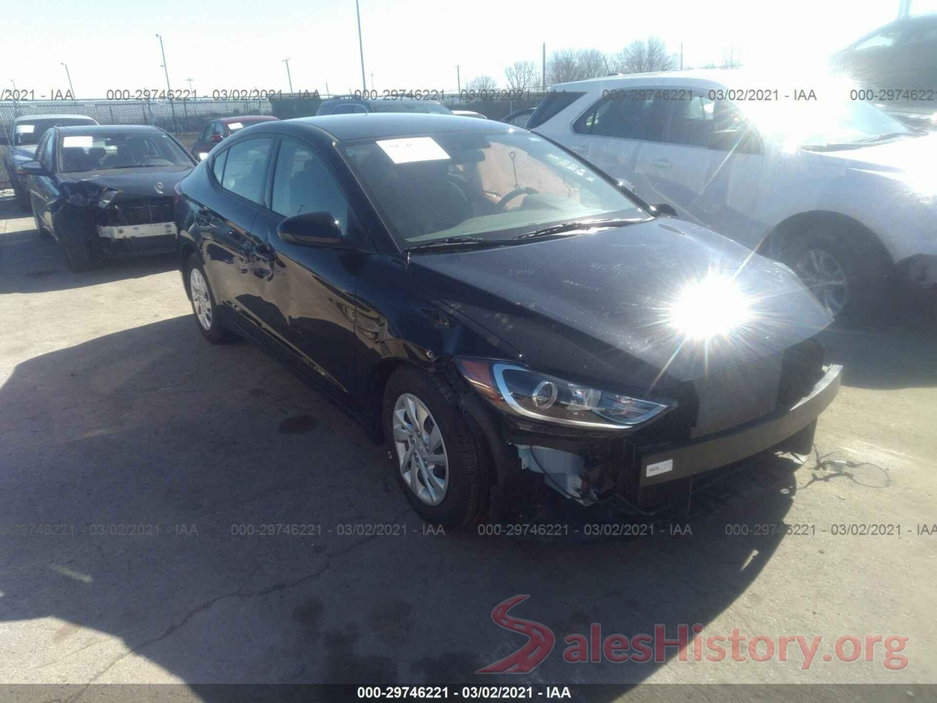 5NPD74LF2JH355700 2018 HYUNDAI ELANTRA