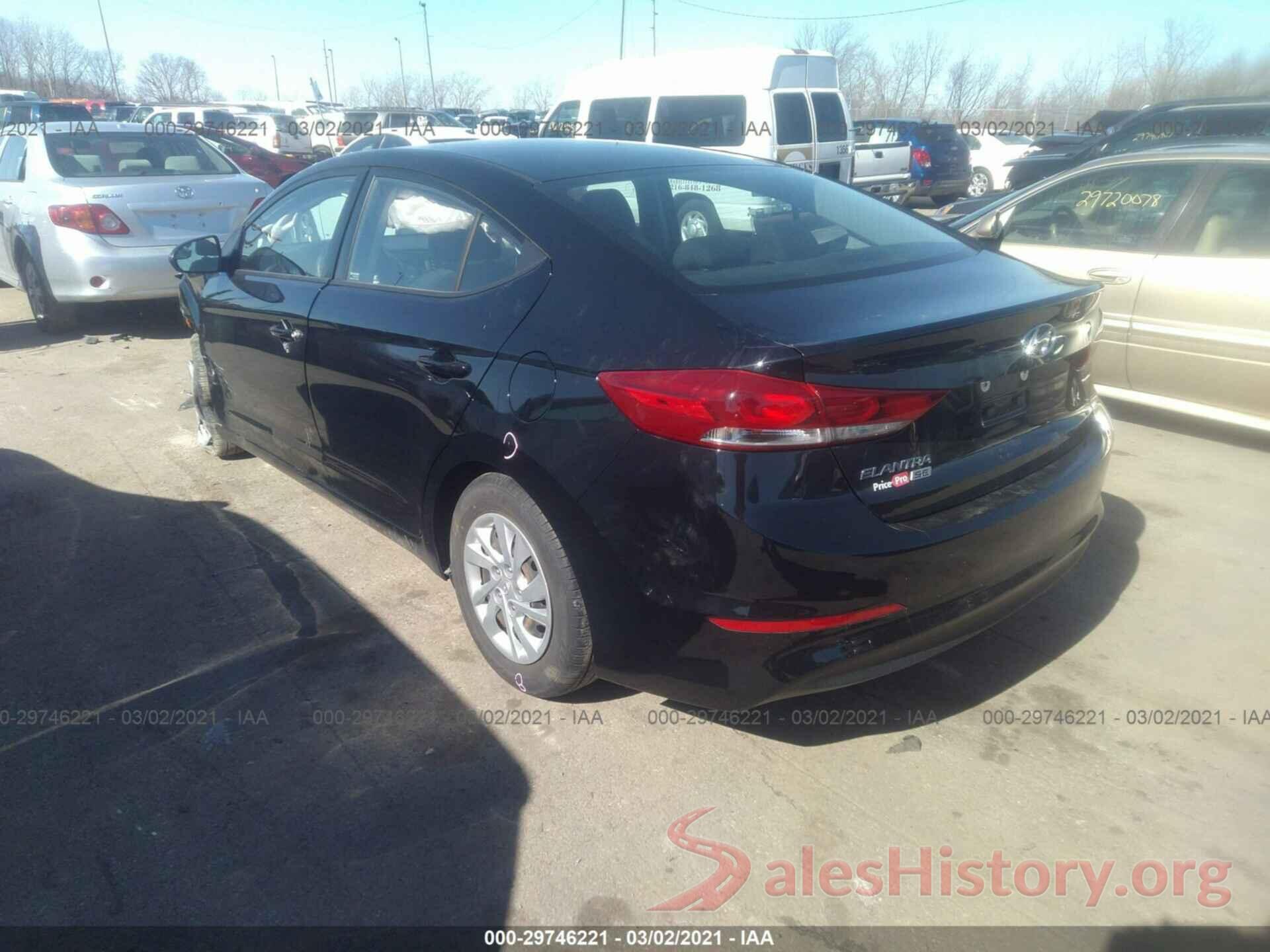 5NPD74LF2JH355700 2018 HYUNDAI ELANTRA