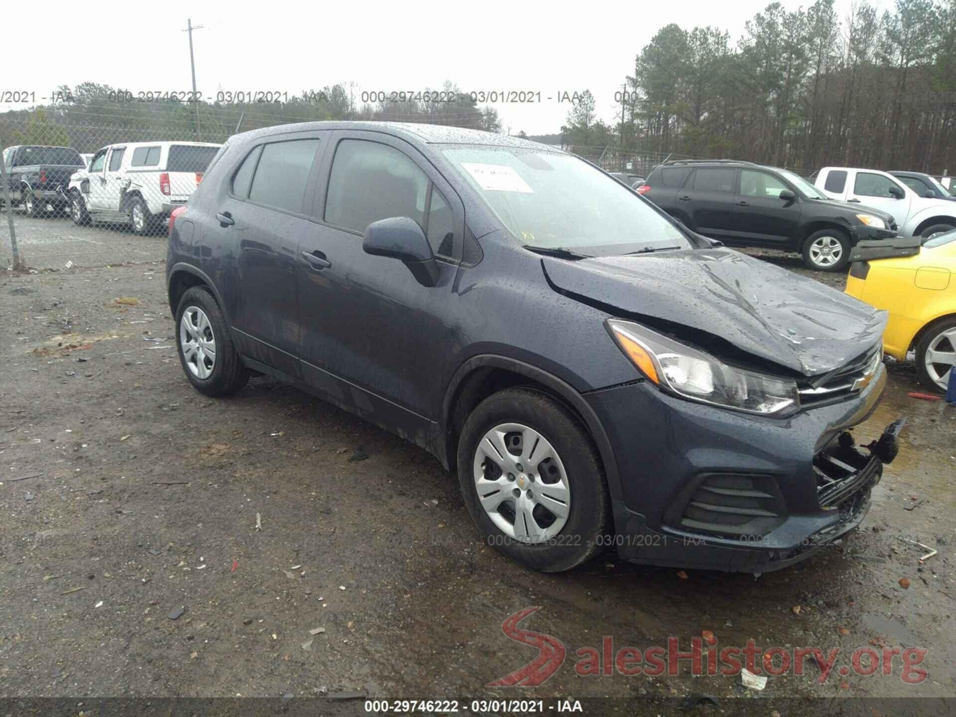 3GNCJKSBXKL127677 2019 CHEVROLET TRAX