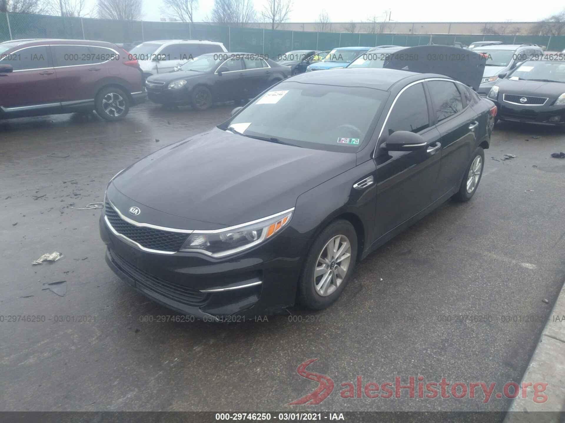 5XXGT4L39GG100383 2016 KIA OPTIMA