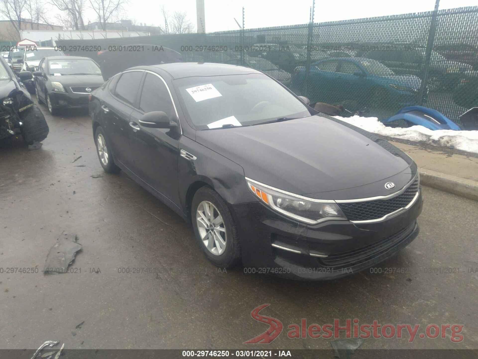 5XXGT4L39GG100383 2016 KIA OPTIMA