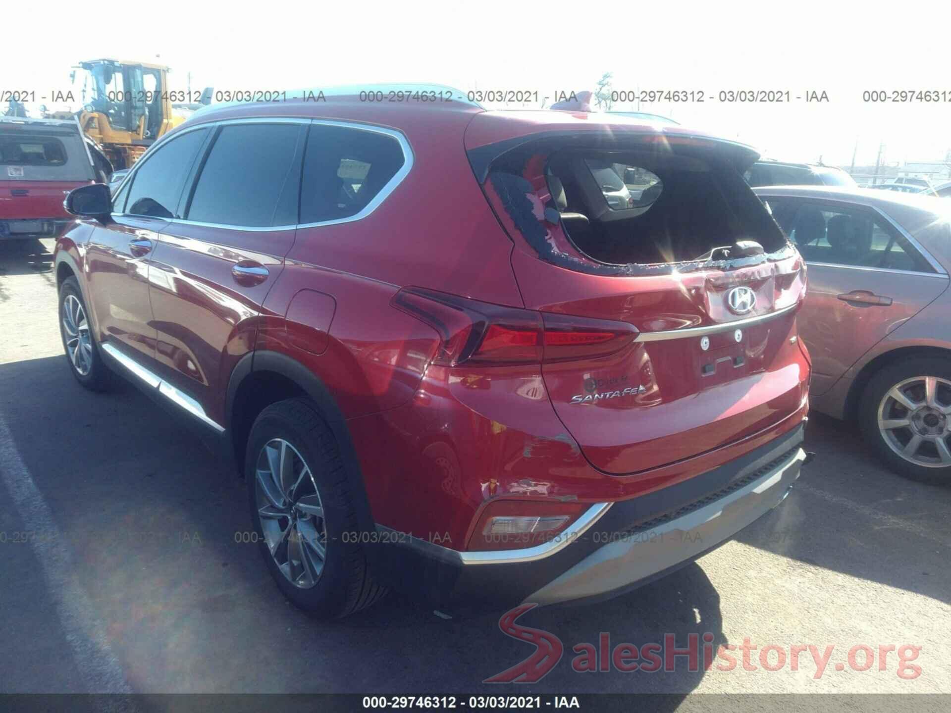 5NMS5CAD3KH083164 2019 HYUNDAI SANTA FE