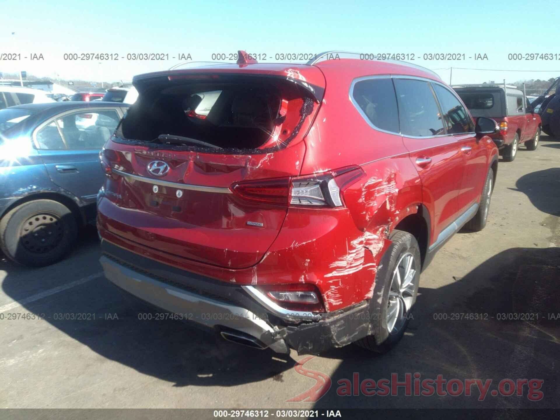 5NMS5CAD3KH083164 2019 HYUNDAI SANTA FE