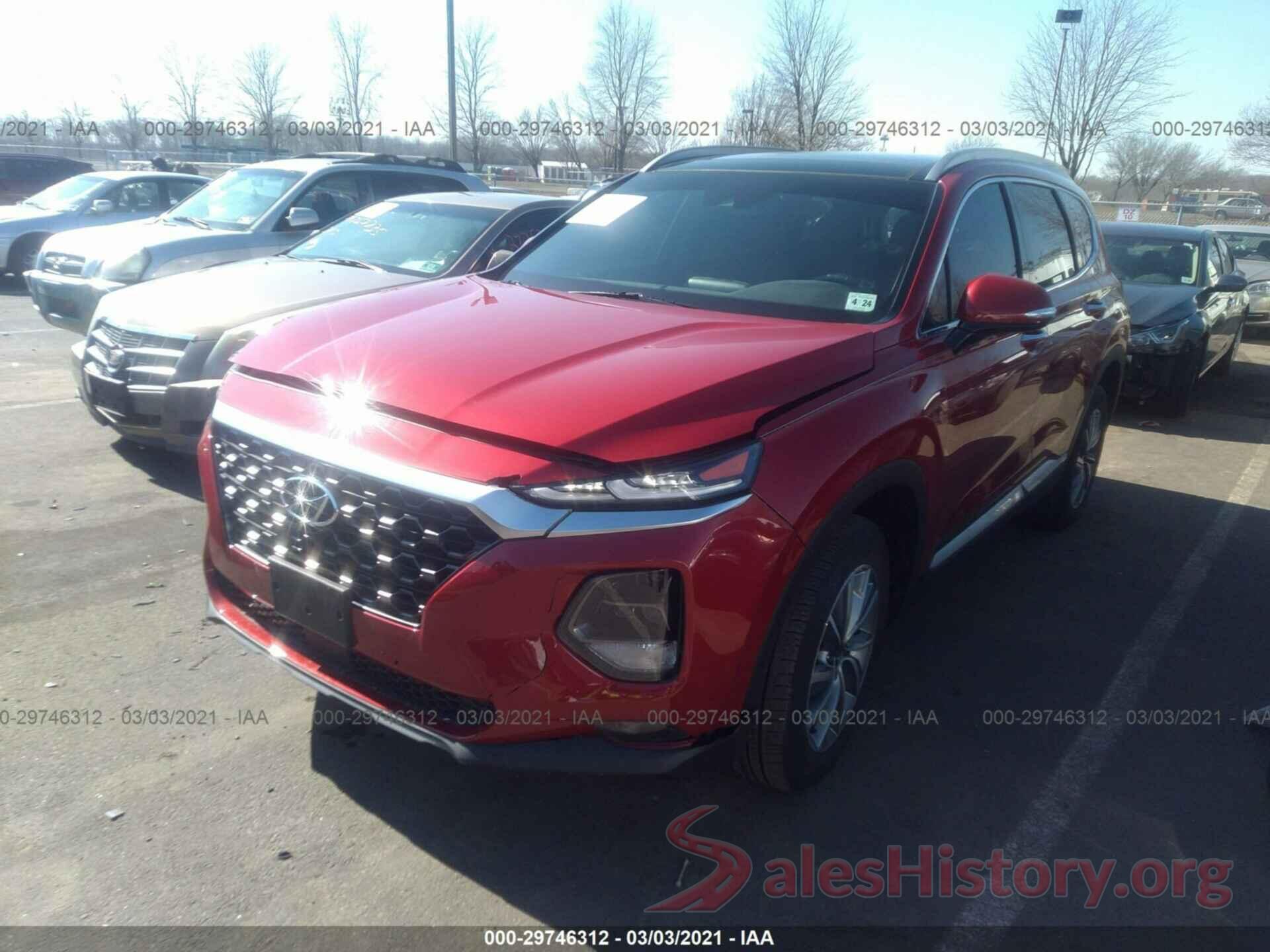 5NMS5CAD3KH083164 2019 HYUNDAI SANTA FE