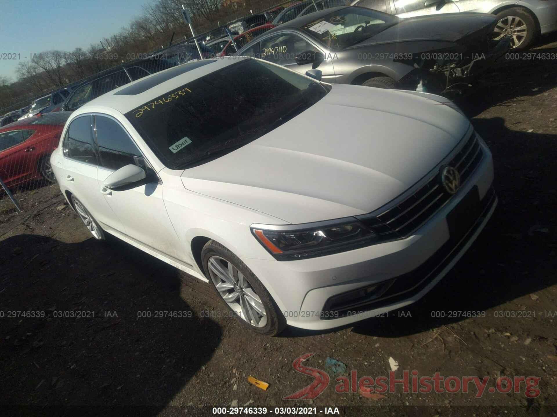 1VWGT7A3XHC026961 2017 VOLKSWAGEN PASSAT