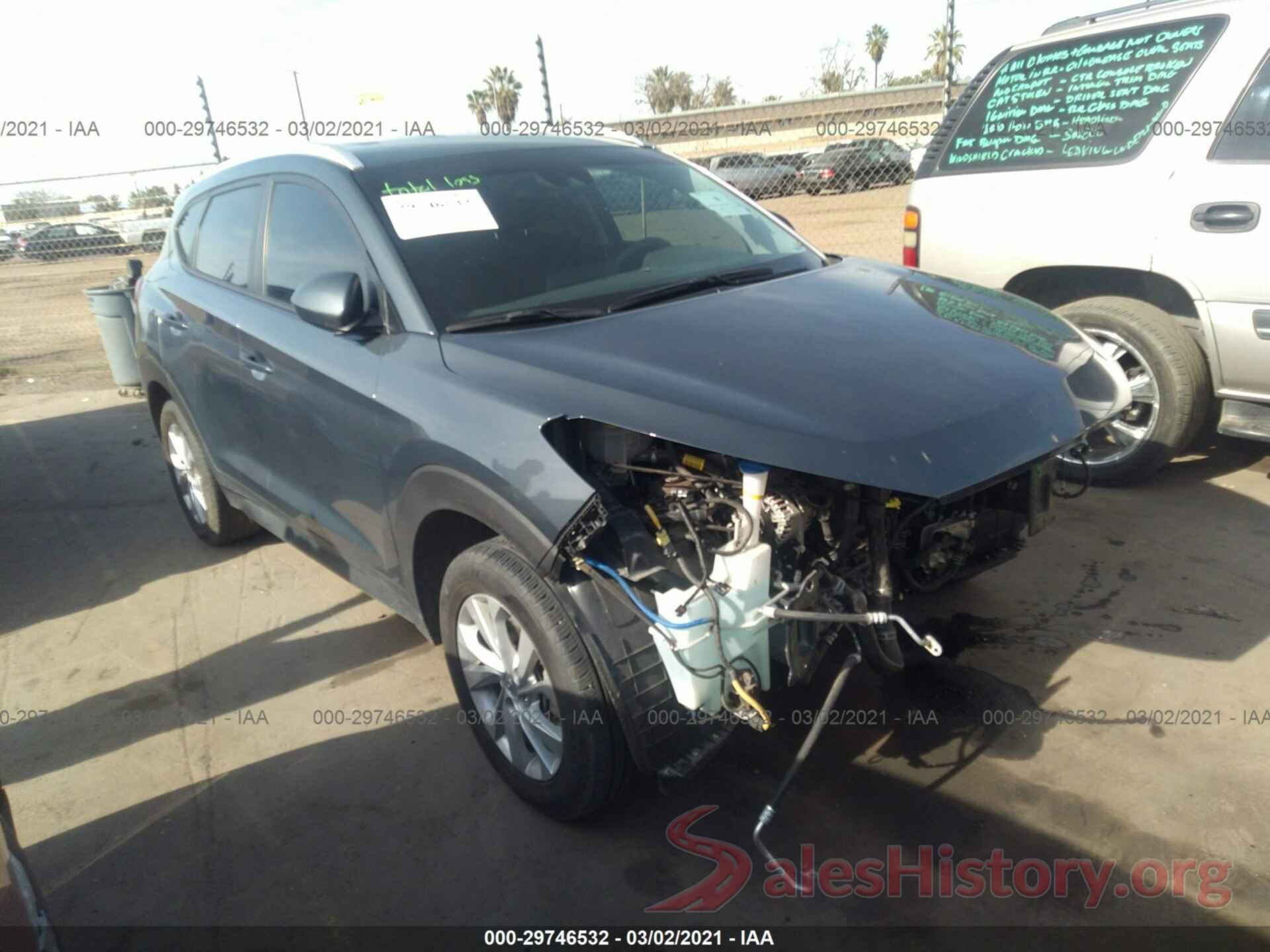 KM8J33A46KU041402 2019 HYUNDAI TUCSON